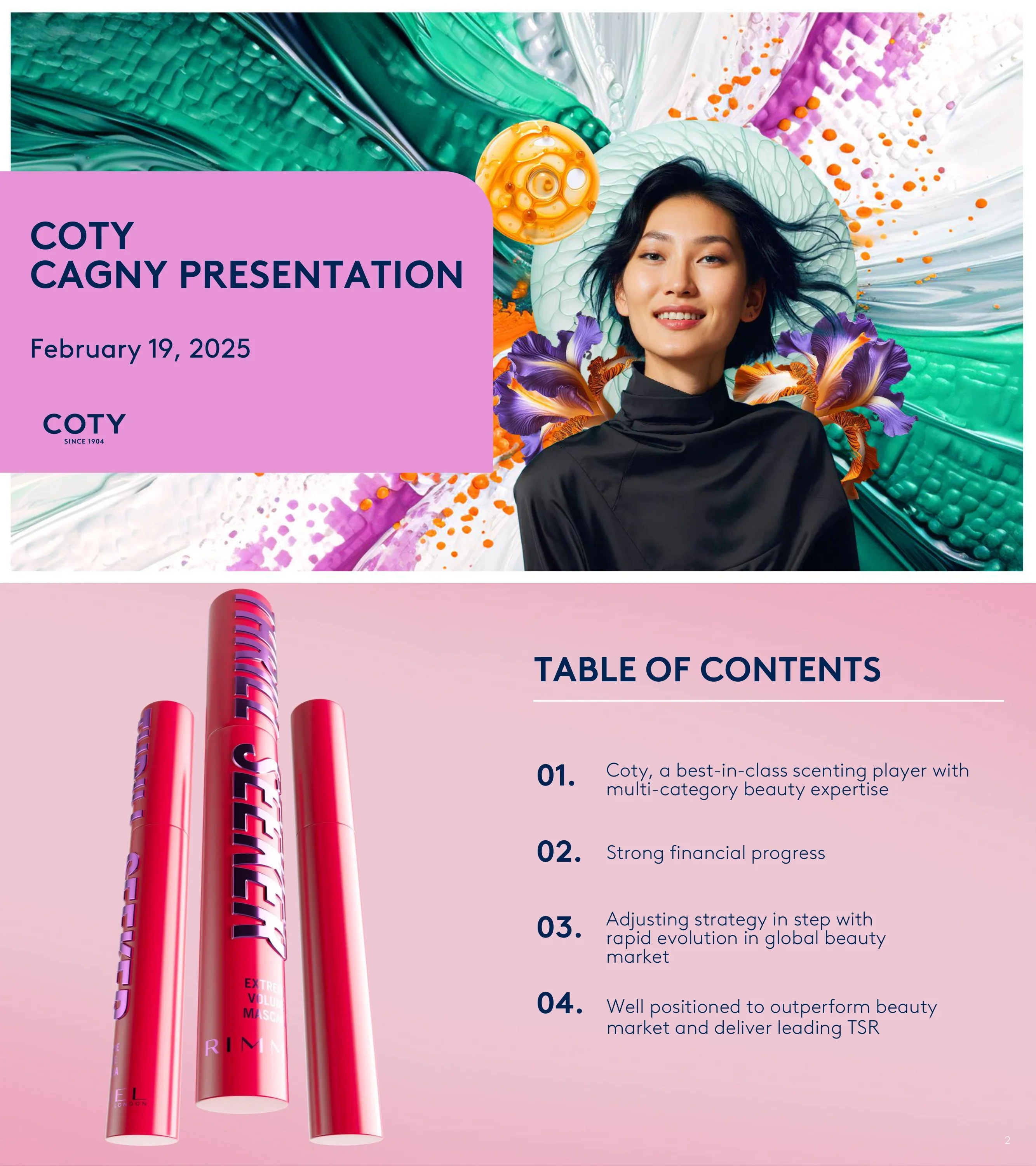 Coty CAGNY 2025 Investor Presentation