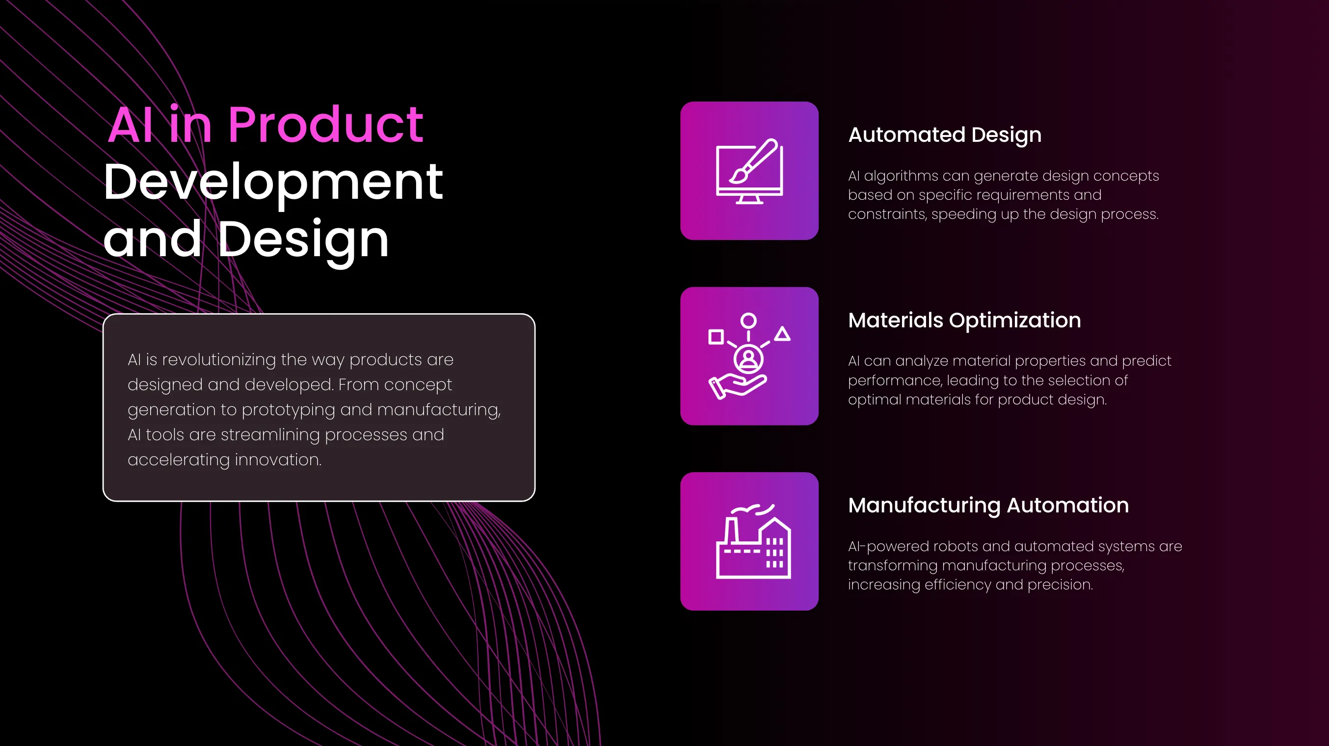 Pink and Black Gradient Technology Keynote Presentation - Page 3