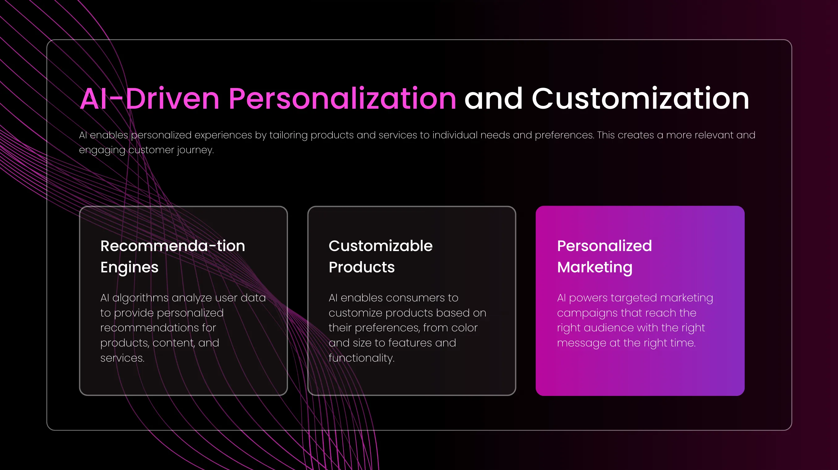 Pink and Black Gradient Technology Keynote Presentation - Page 4
