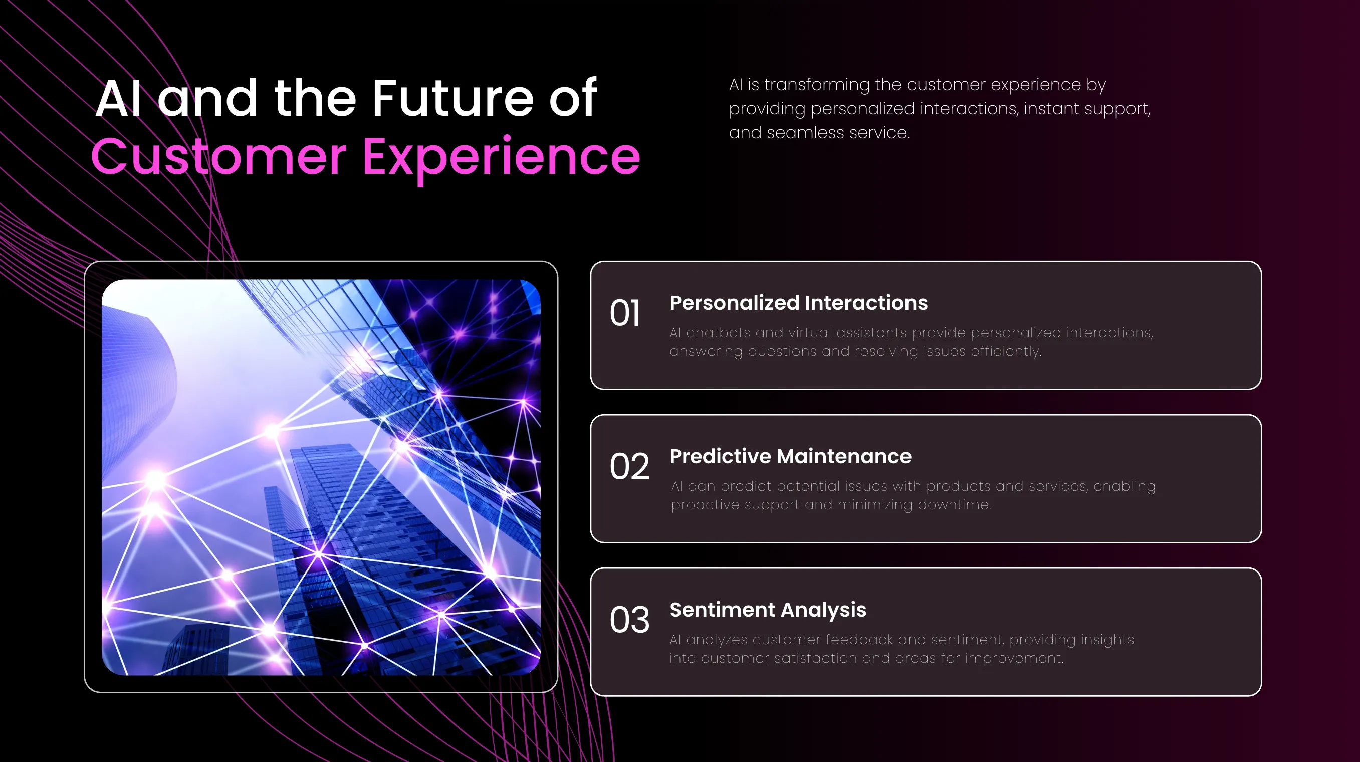 Pink and Black Gradient Technology Keynote Presentation - Page 5