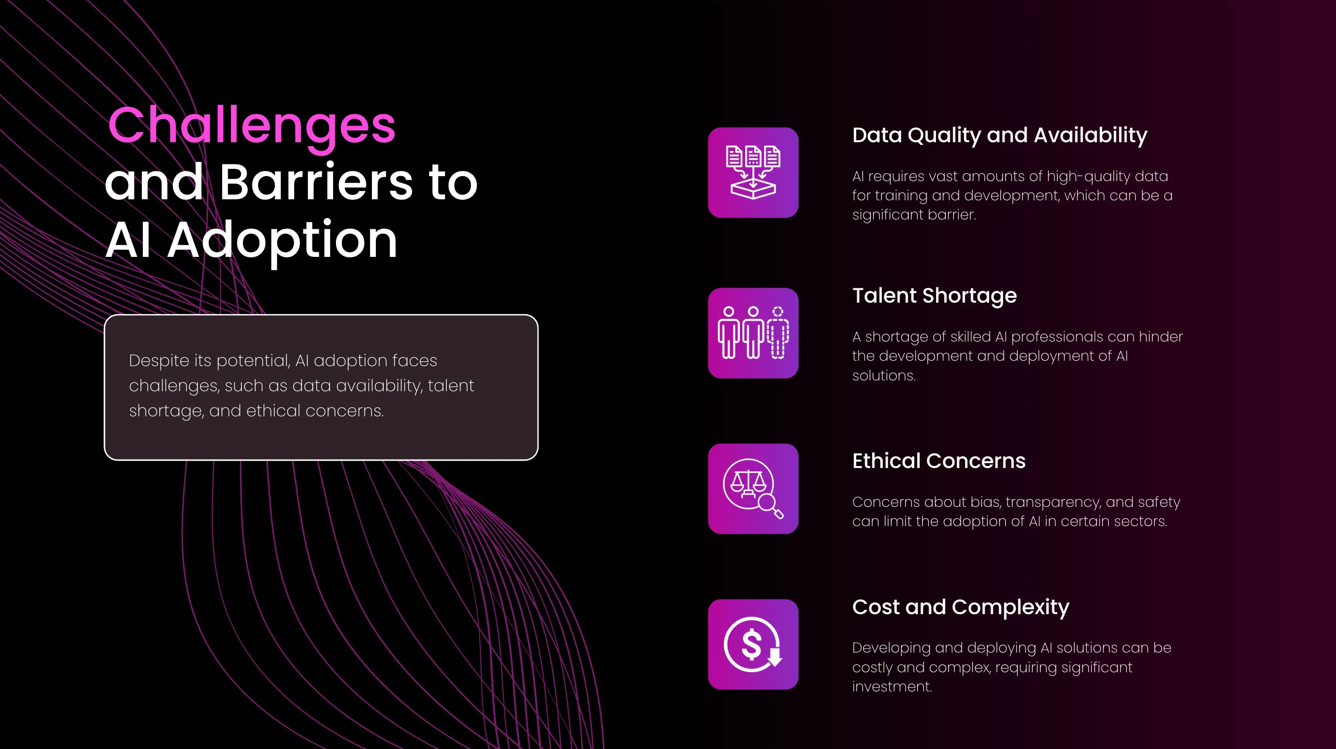 Pink and Black Gradient Technology Keynote Presentation - Page 8