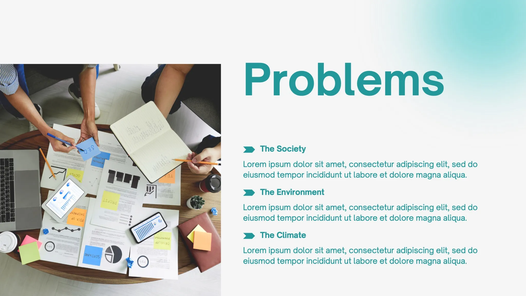 Gray and Green Modern Business Pitch Deck Presentation - Page 3