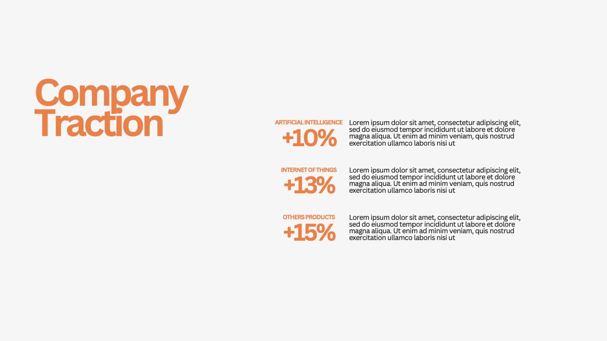 Orange White Modern Pitch Deck Presentation - Page 8