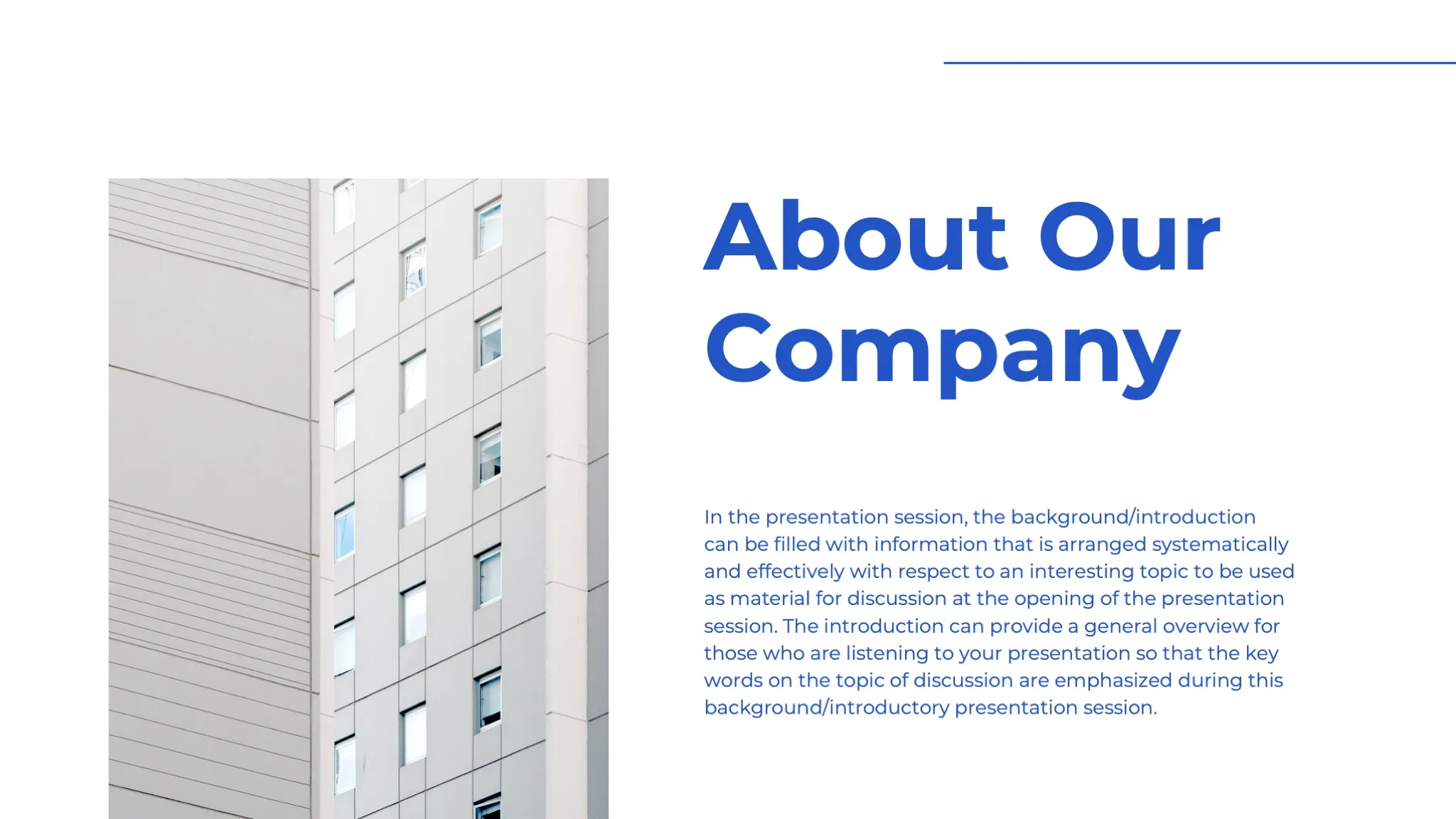 White Blue Simple Business Pitch Deck Presentation - Page 2