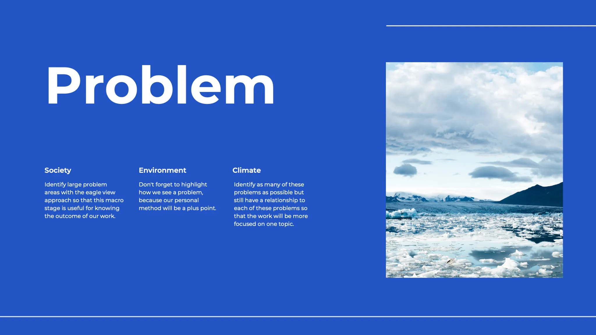 White Blue Simple Business Pitch Deck Presentation - Page 3