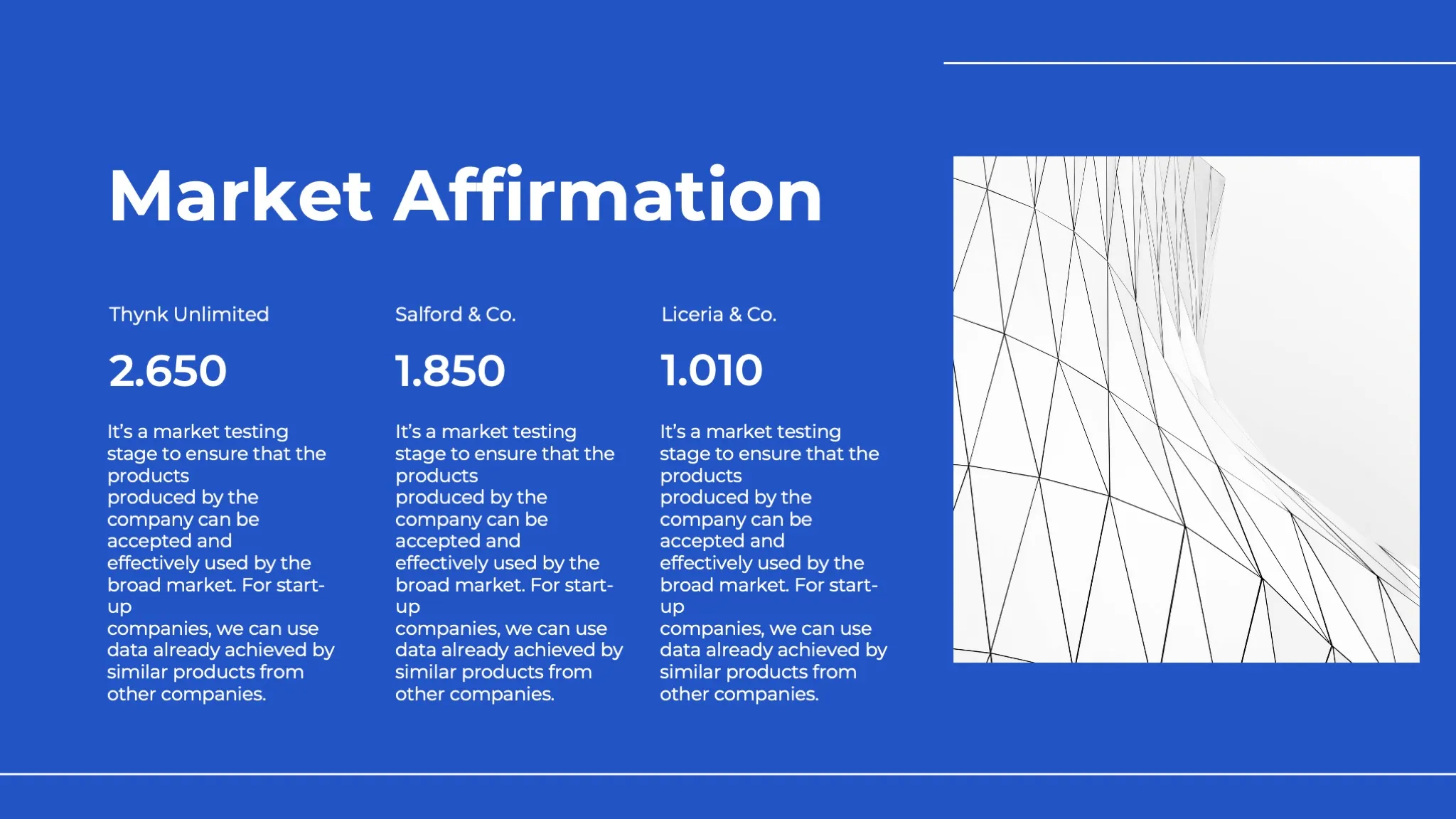 White Blue Simple Business Pitch Deck Presentation - Page 7