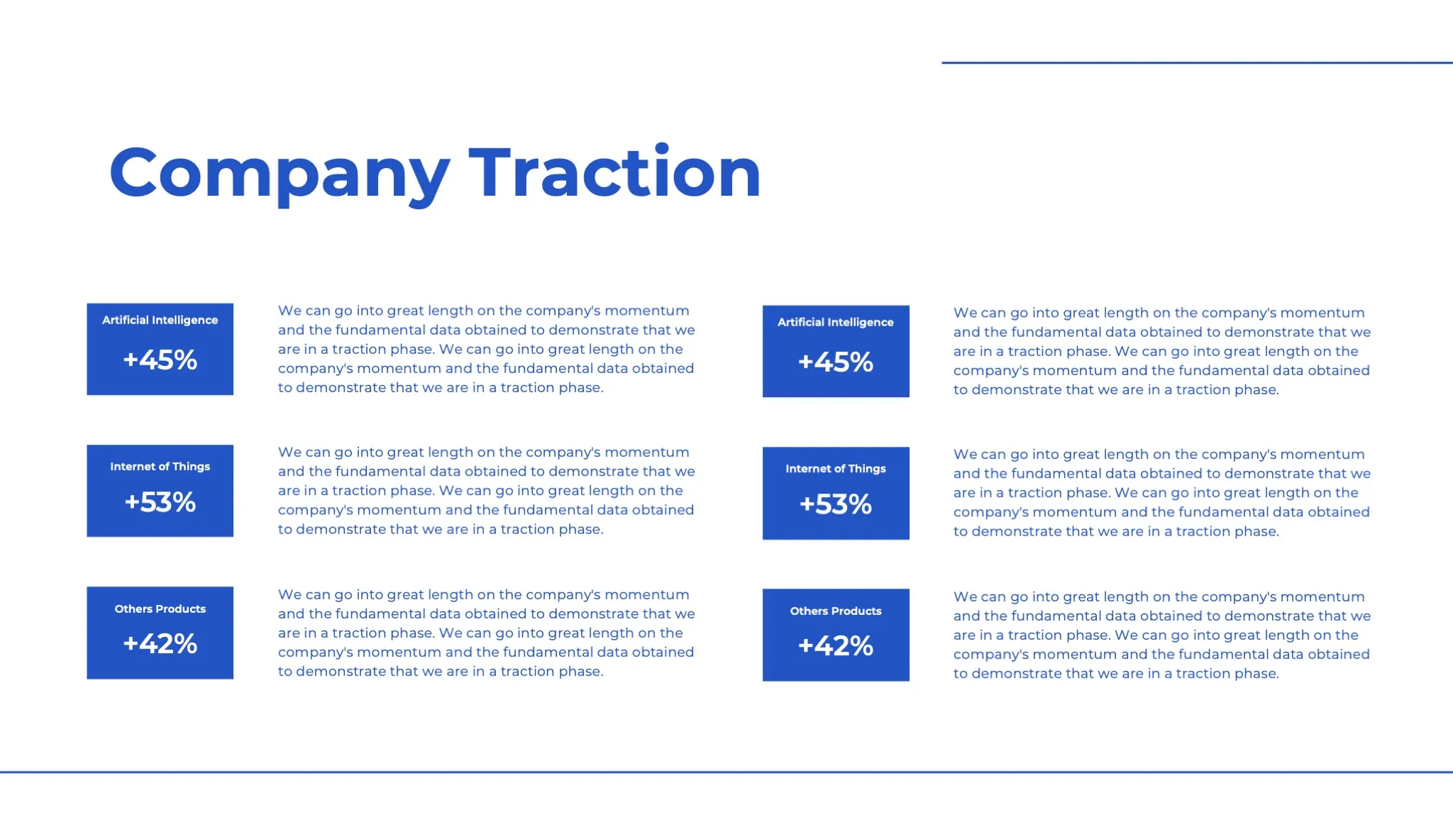 White Blue Simple Business Pitch Deck Presentation - Page 8