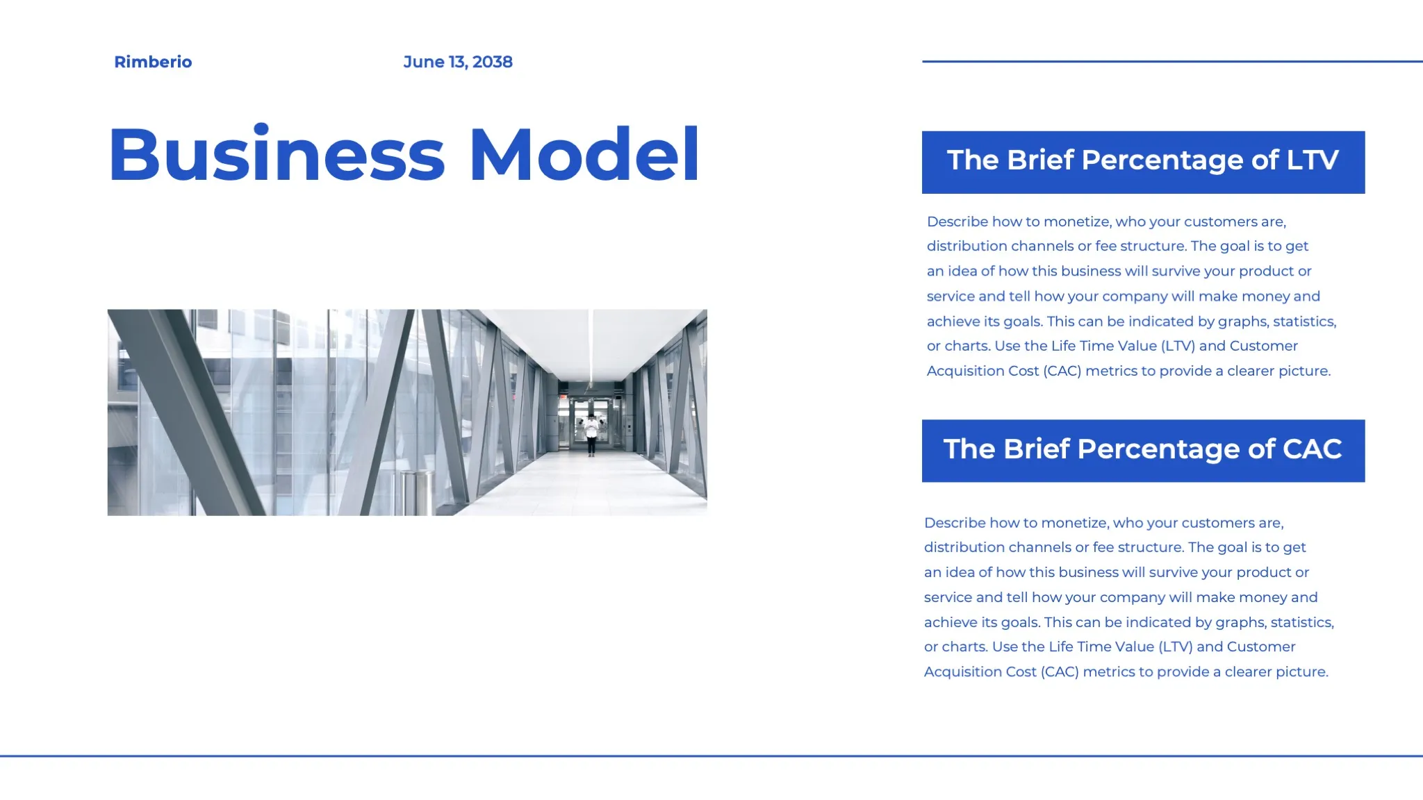 White Blue Simple Business Pitch Deck Presentation - Page 9