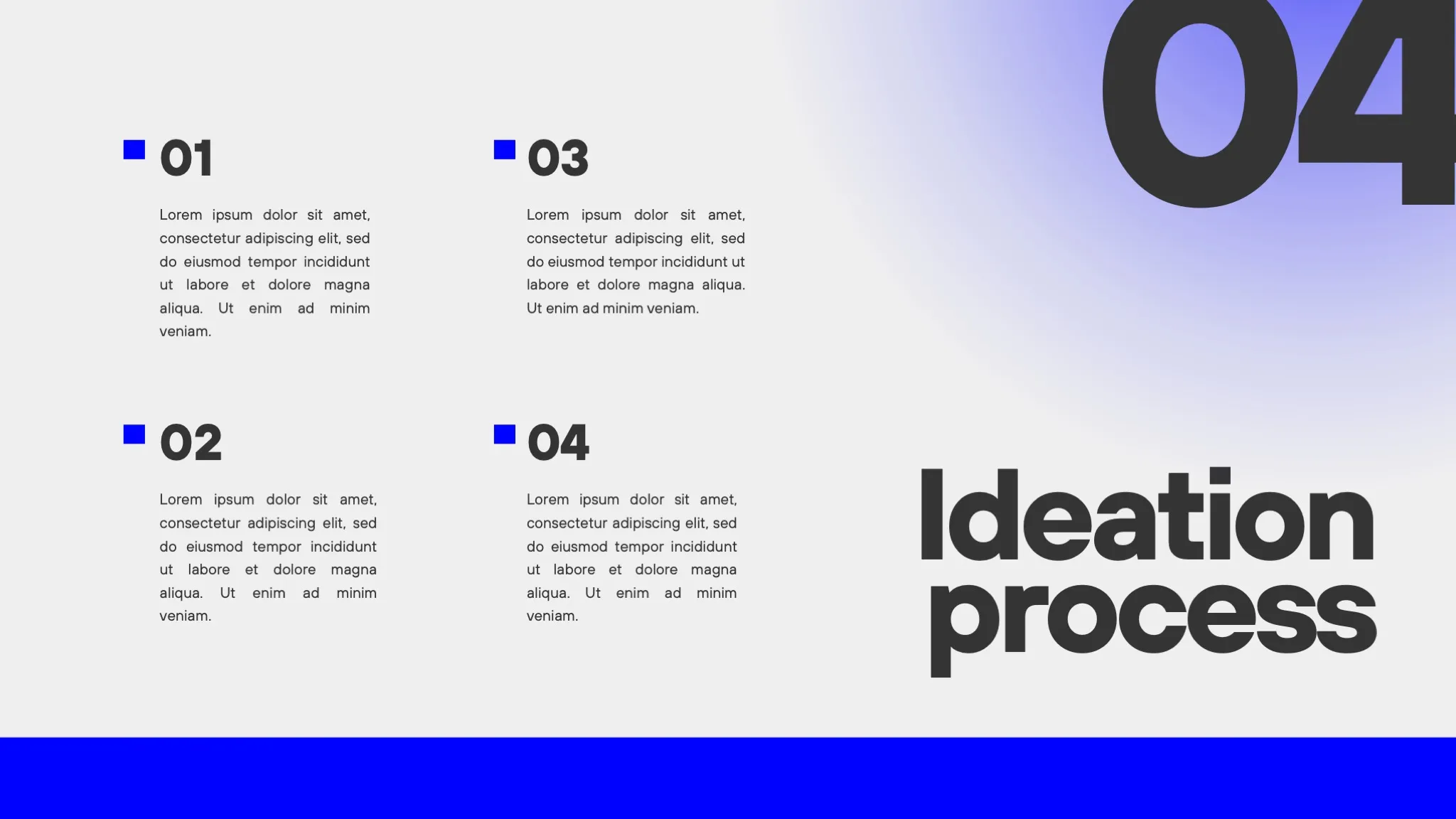 Blue Modern Project Presentation - Page 5