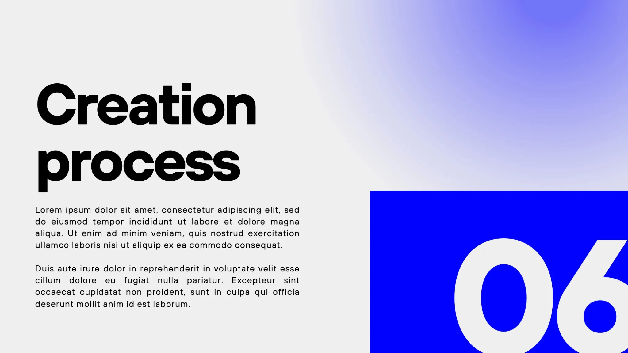 Blue Modern Project Presentation - Page 6