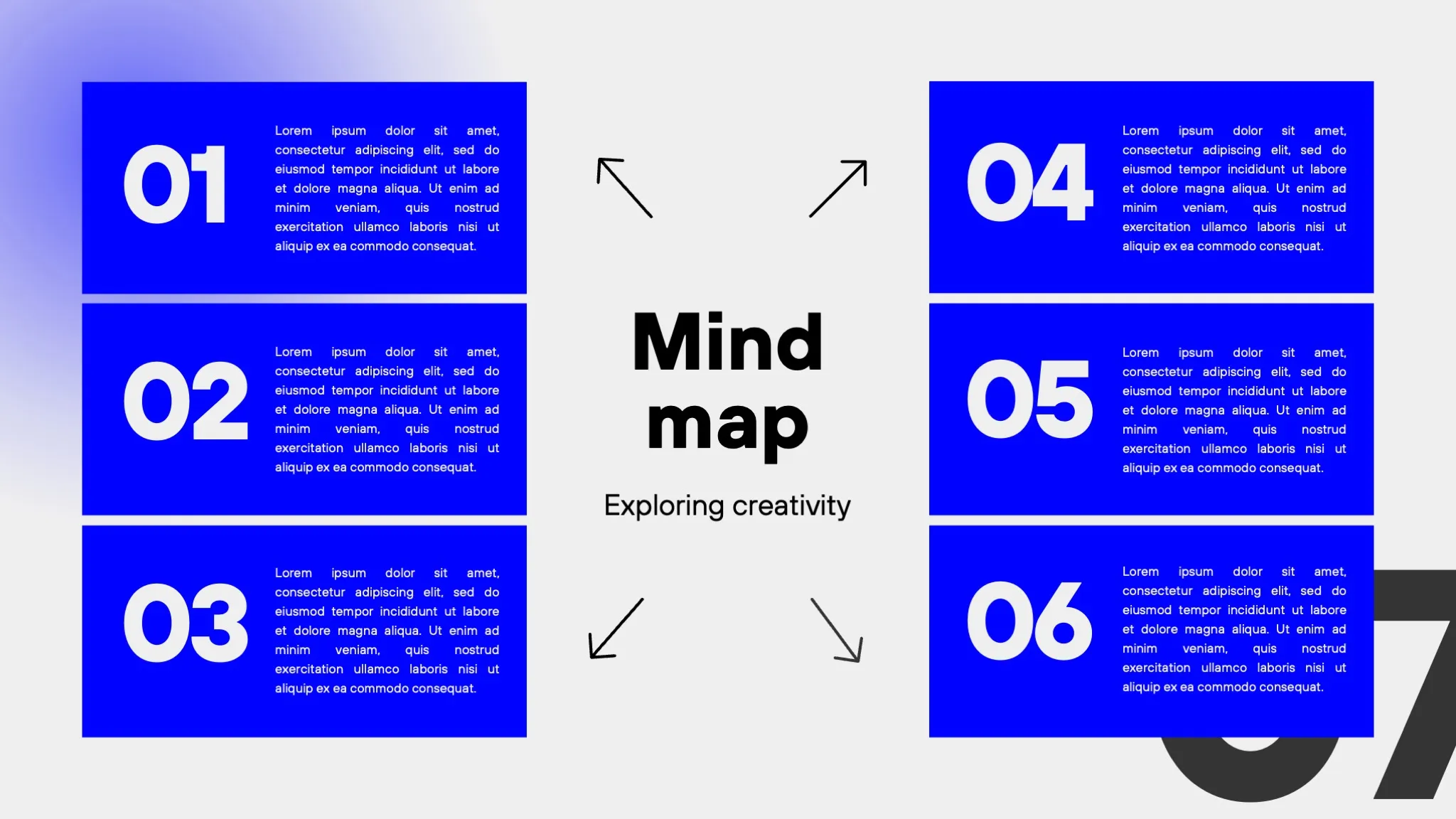 Blue Modern Project Presentation - Page 7