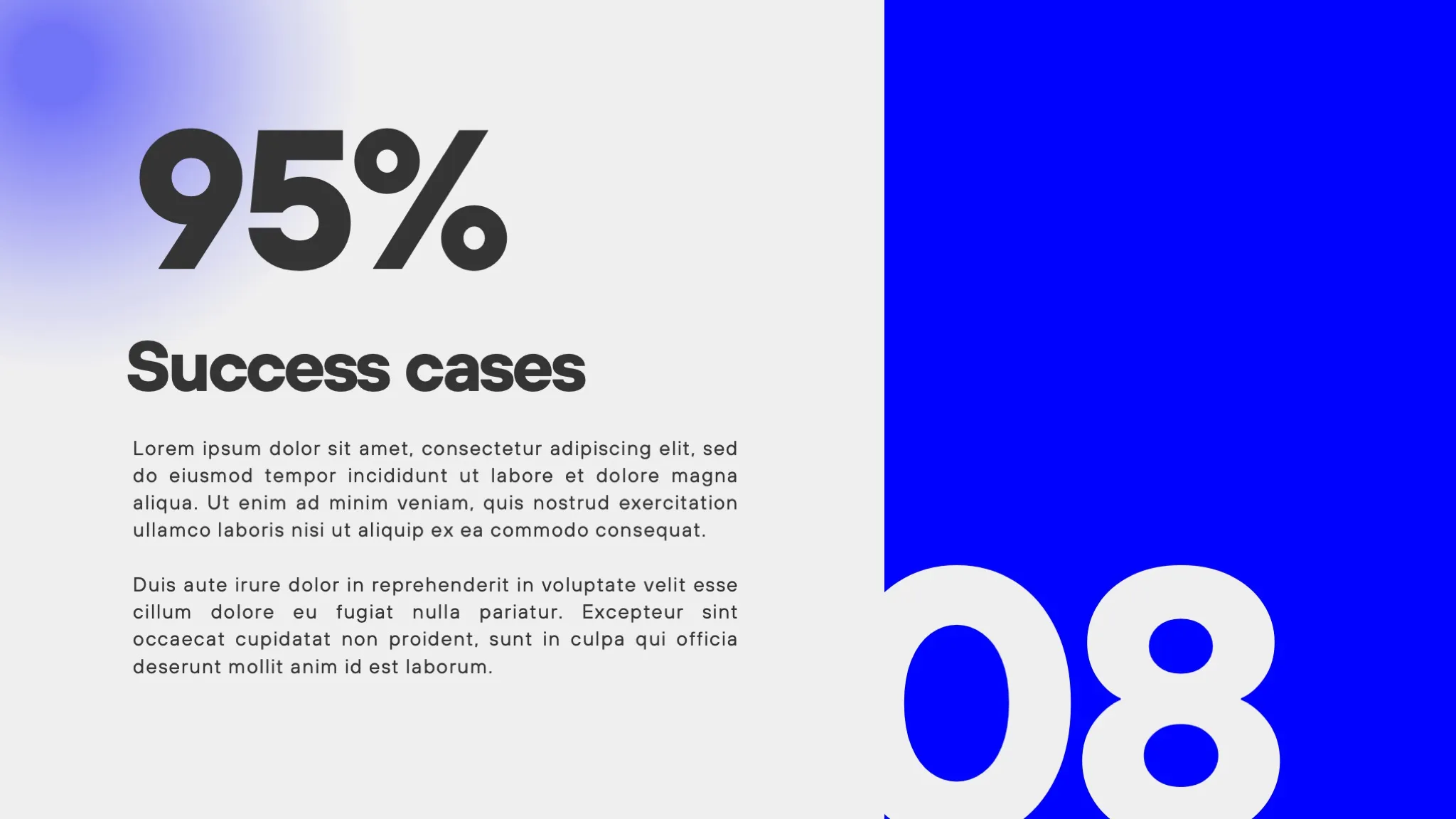 Blue Modern Project Presentation - Page 8