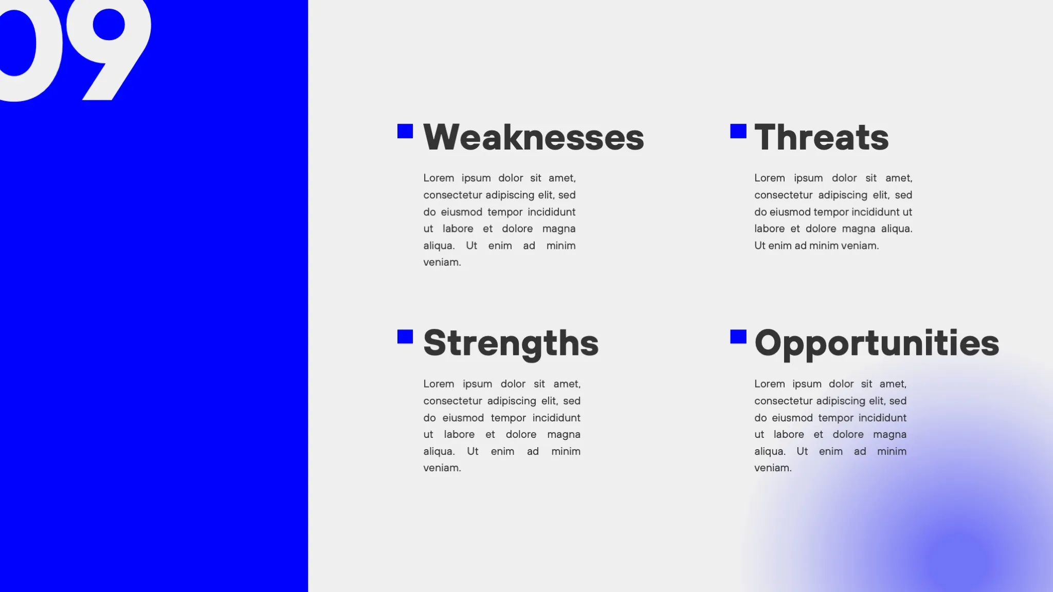Blue Modern Project Presentation - Page 9