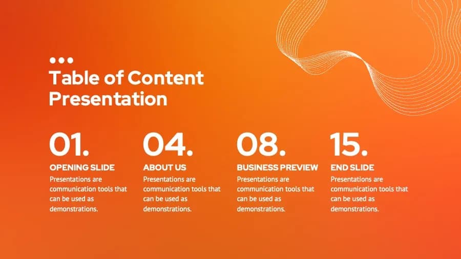 BOOST range Gradient Pitch deck  Presentation - Page 3