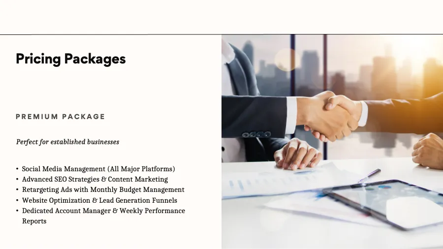 Beige Simple Clean Modern Company Profile Services Presentation - Page 6