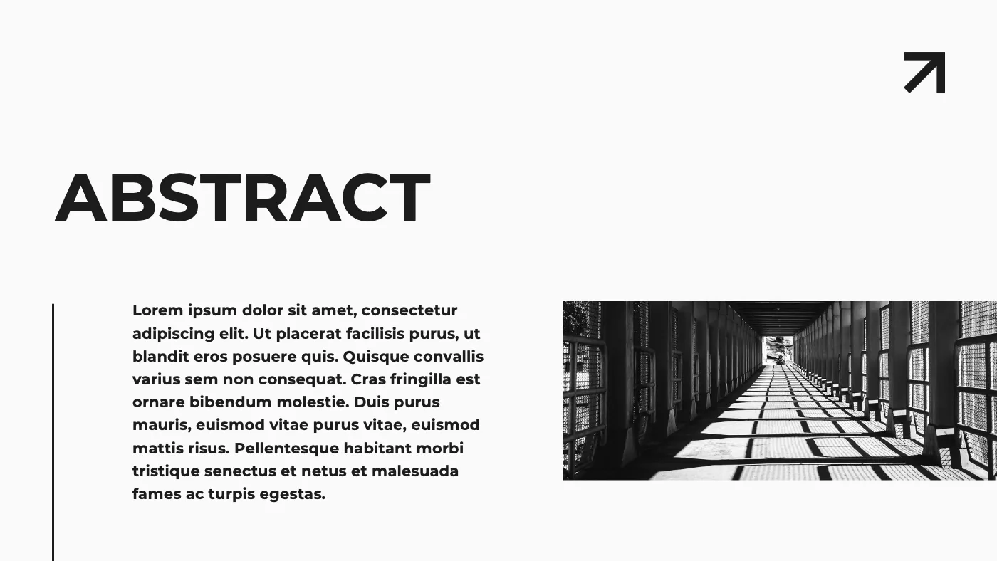 Black White Modern Gradient Thesis Defense Presentation - Page 2
