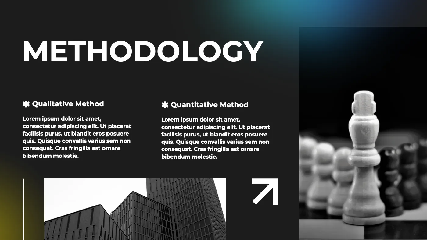 Black White Modern Gradient Thesis Defense Presentation - Page 9