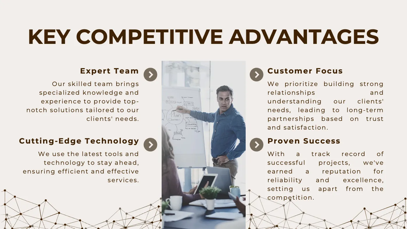 Brown and Cream Simple Startup Pitch Deck Presentation - Page 6