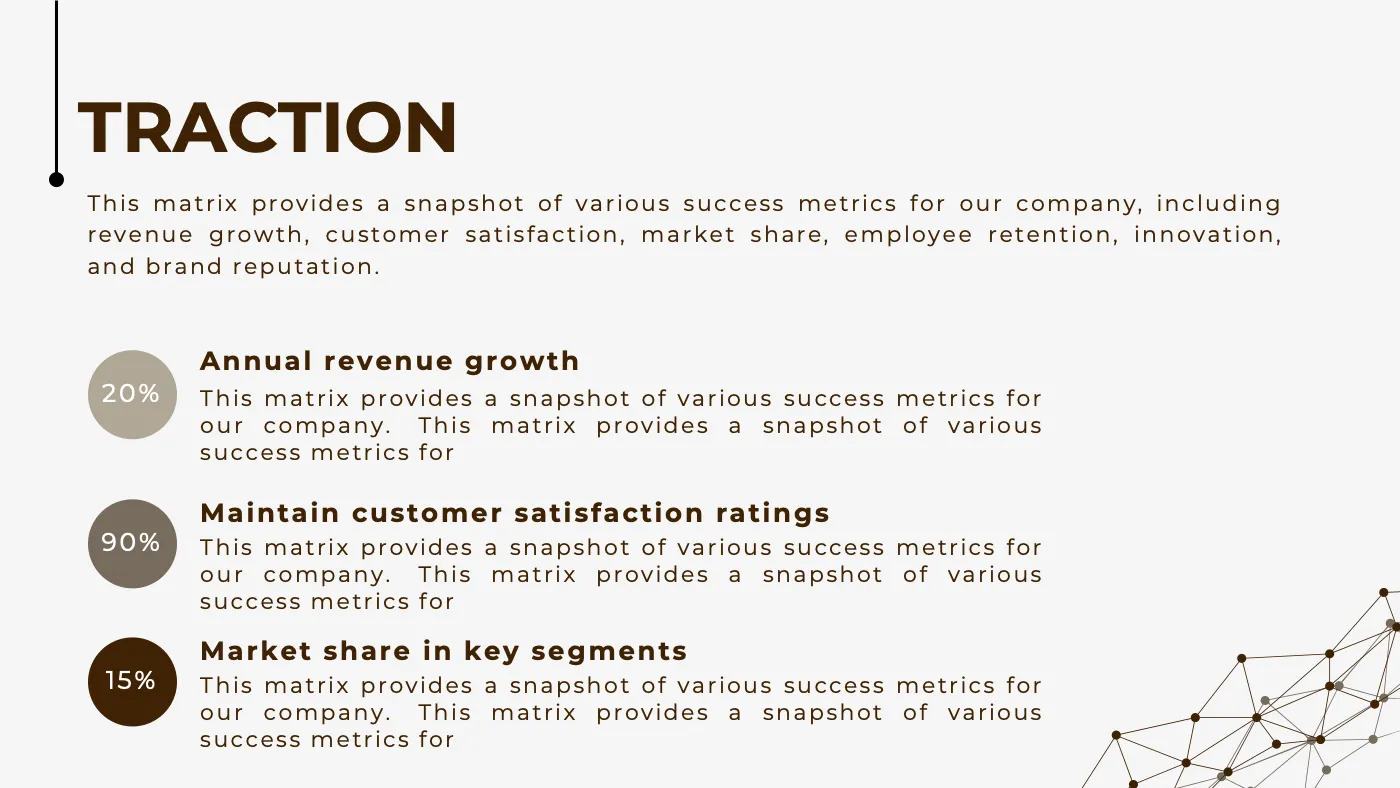 Brown and Cream Simple Startup Pitch Deck Presentation - Page 7