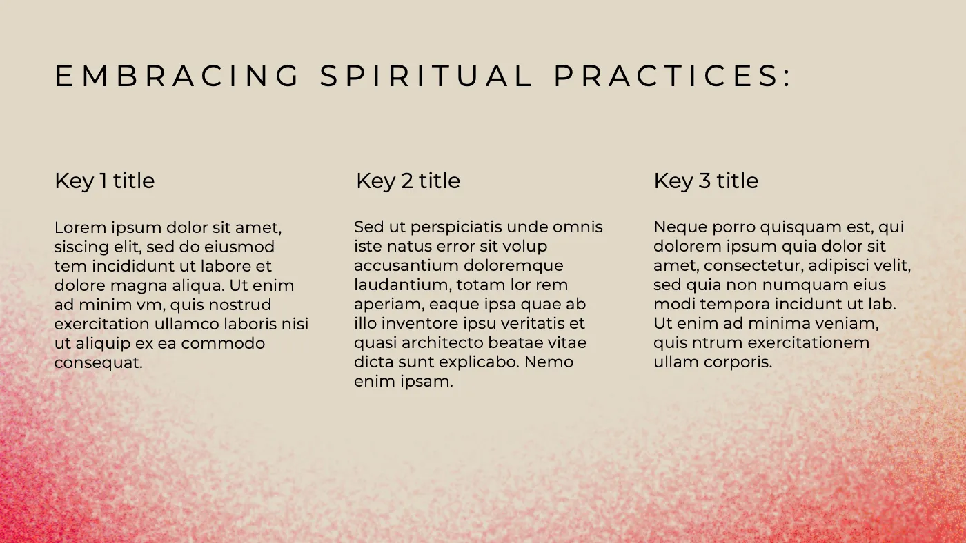 Colourful Bright Grainy Gradient Christian Transformation Sermon Church Presentation - Page 2