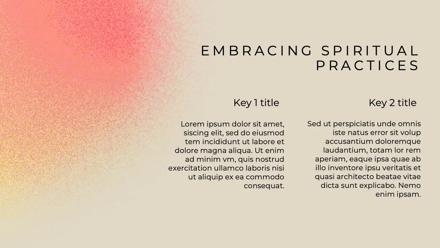 Colourful Bright Grainy Gradient Christian Transformation Sermon Church Presentation - Page 7