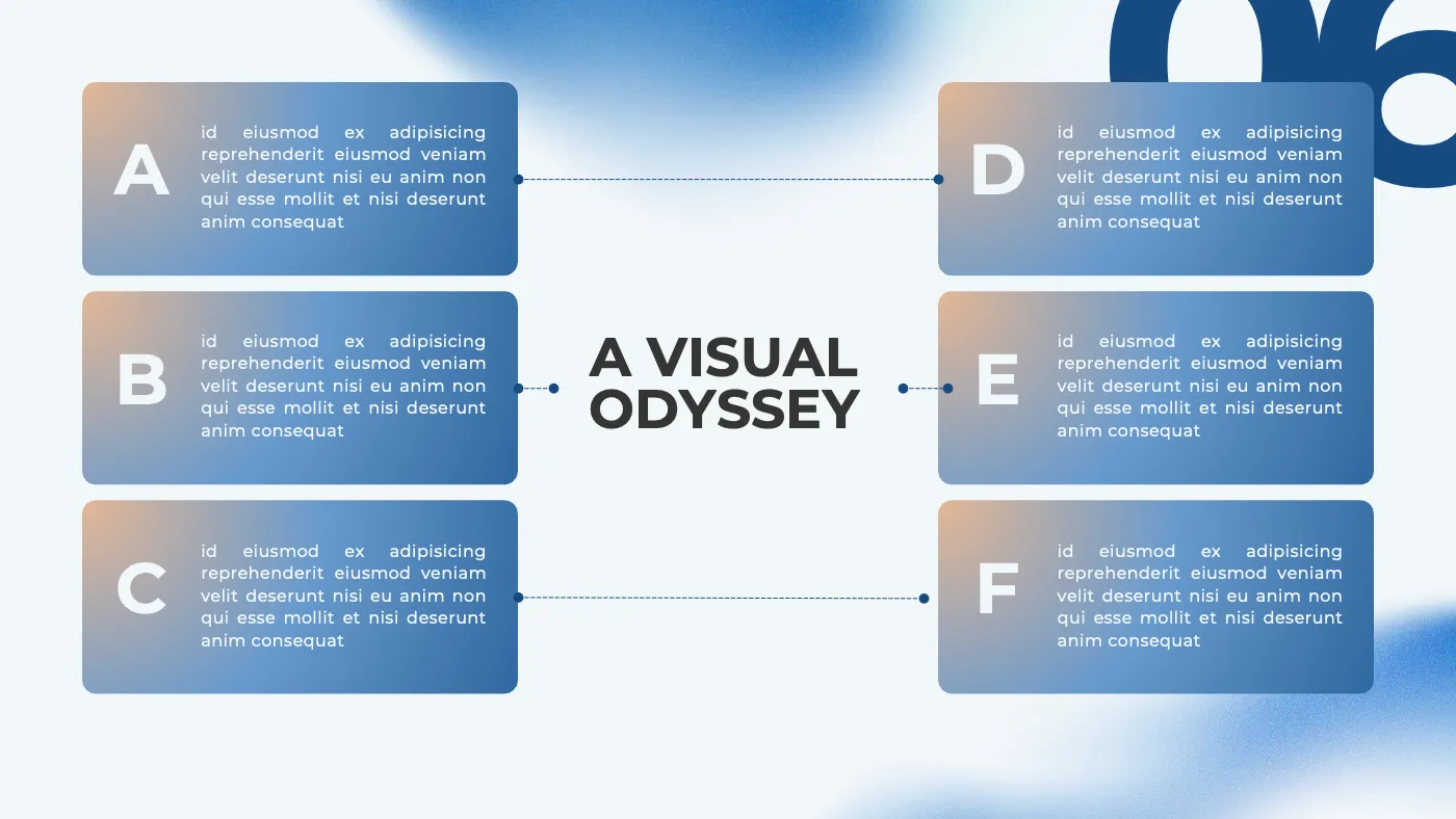 Blue and White Gradient Modern Project Presentation - Page 7