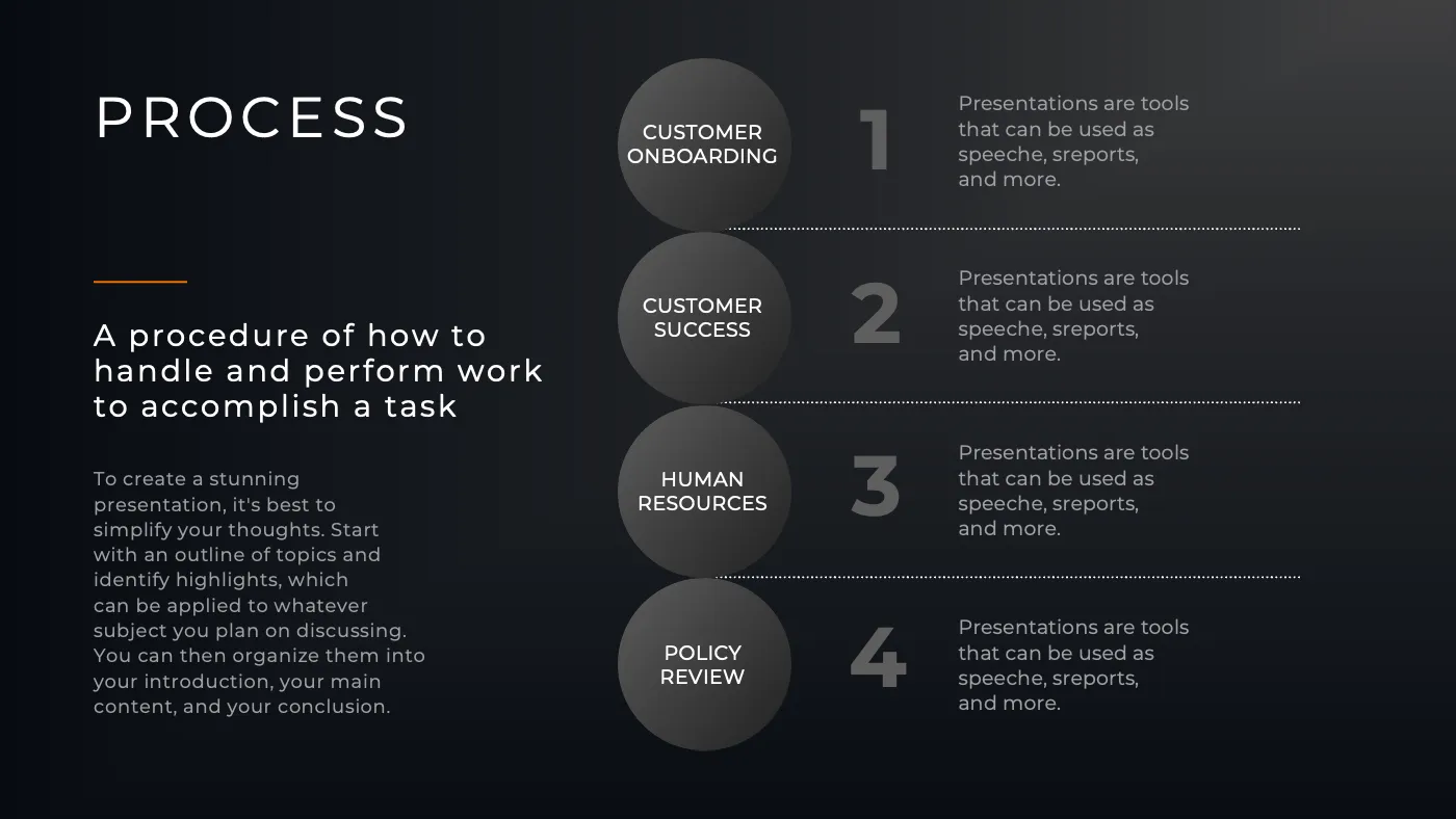 Black and Gray Gradient Professional Presentation - Page 10