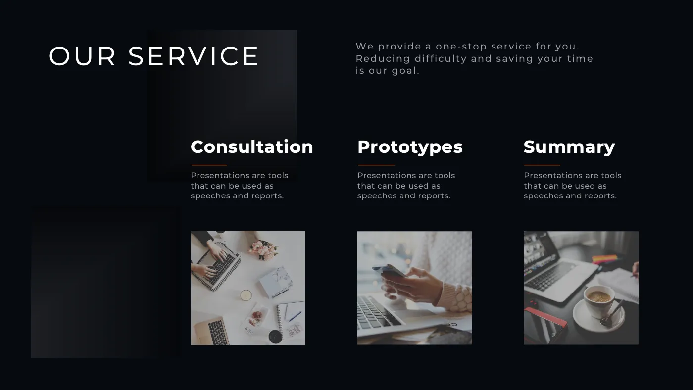 Black and Gray Gradient Professional Presentation - Page 5