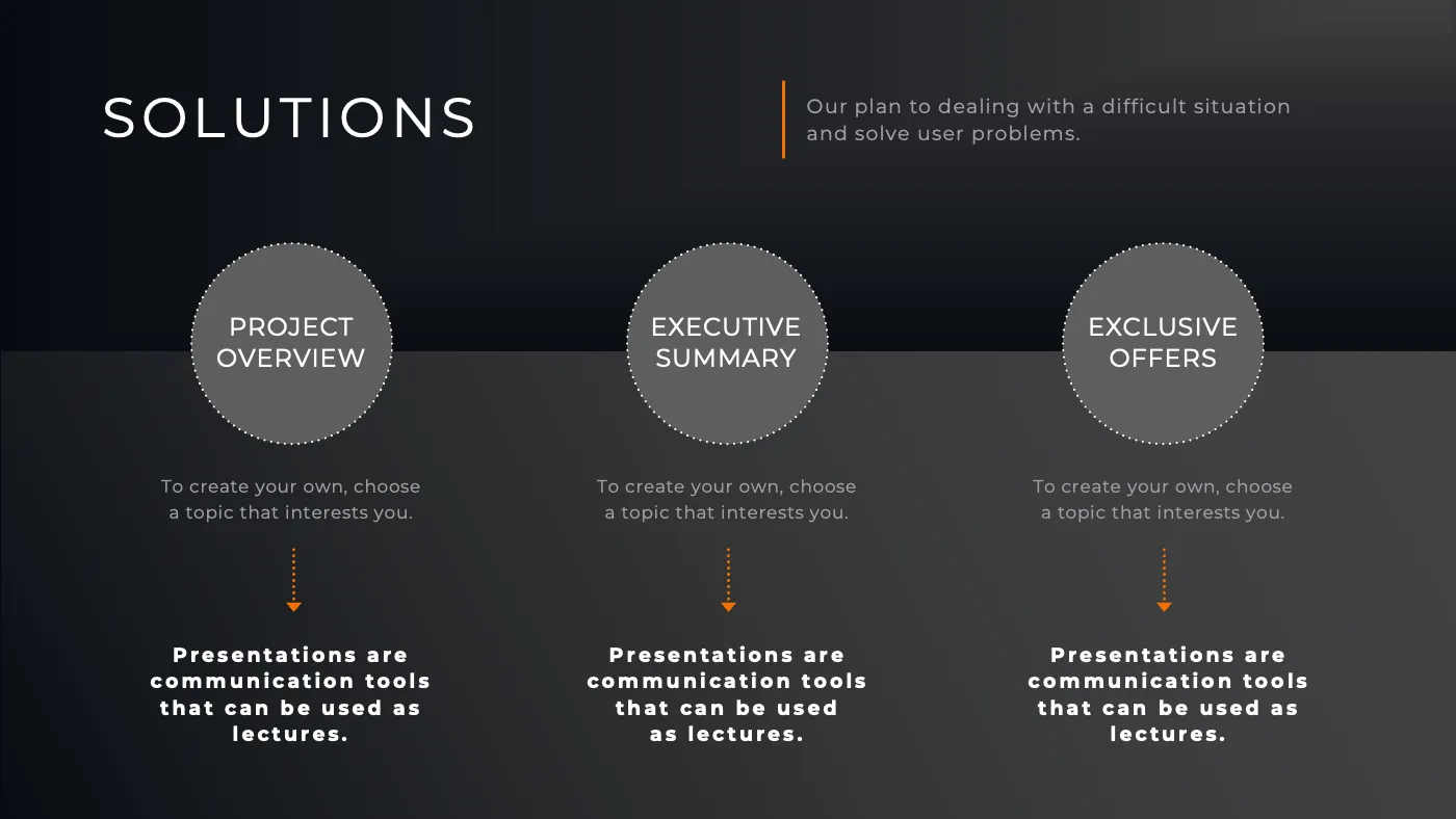 Black and Gray Gradient Professional Presentation - Page 6