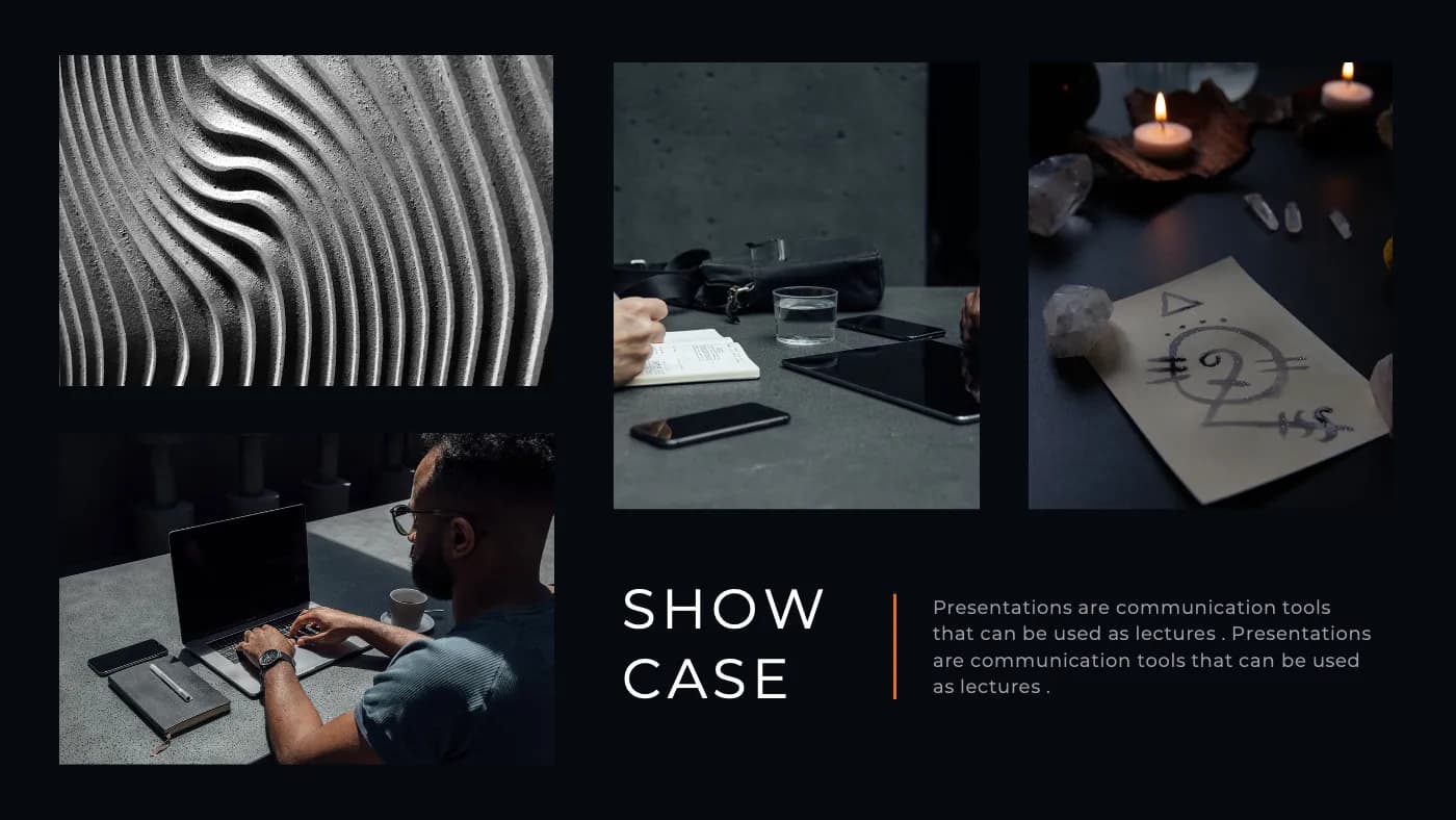 Black and Gray Gradient Professional Presentation - Page 9