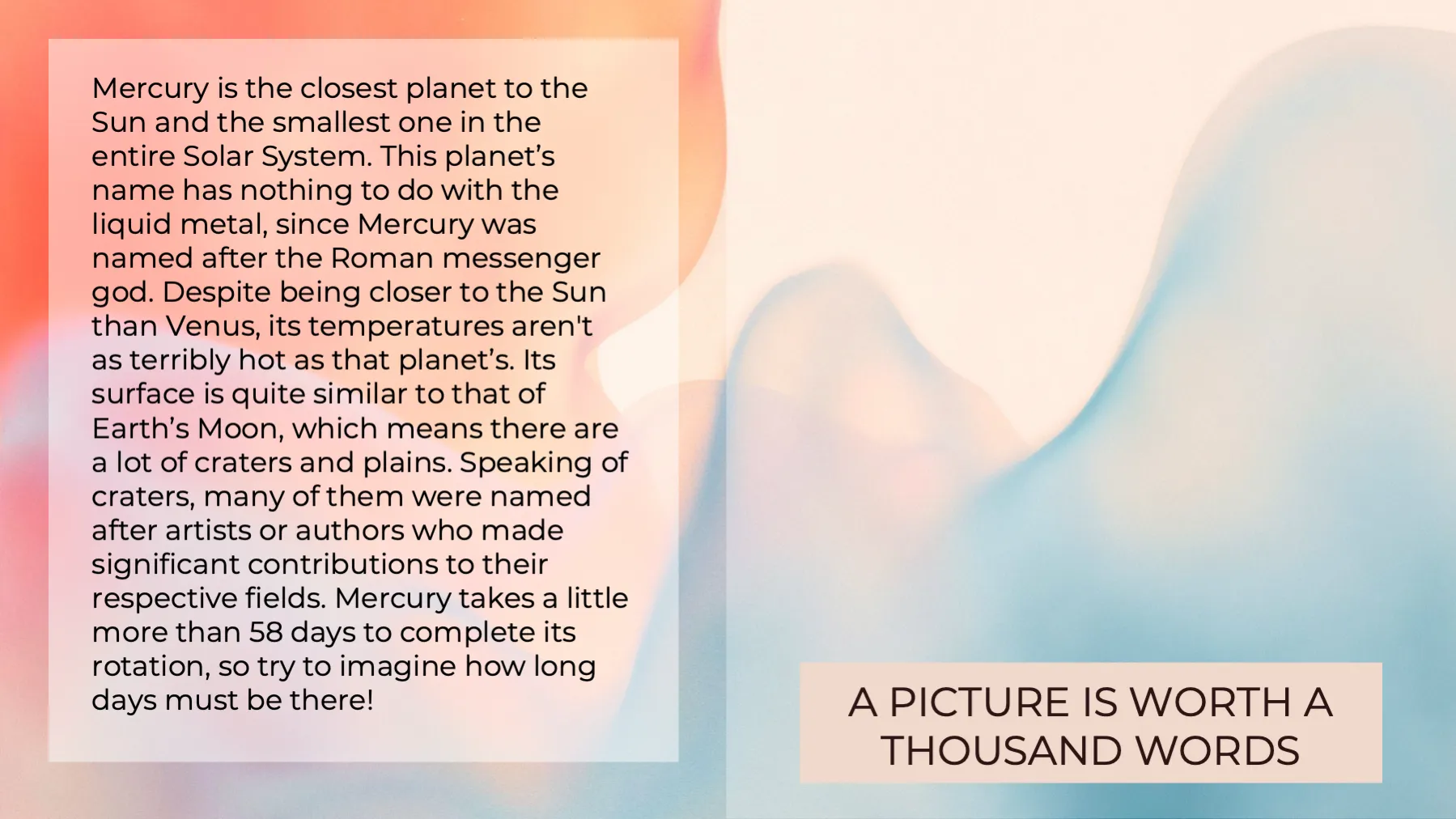 Diffused Floral Series PPT template - Page 7