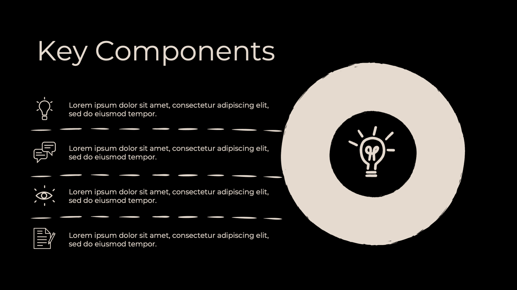 Black and White Hand Drawn Illustration Style Business PPT Template - Page 7