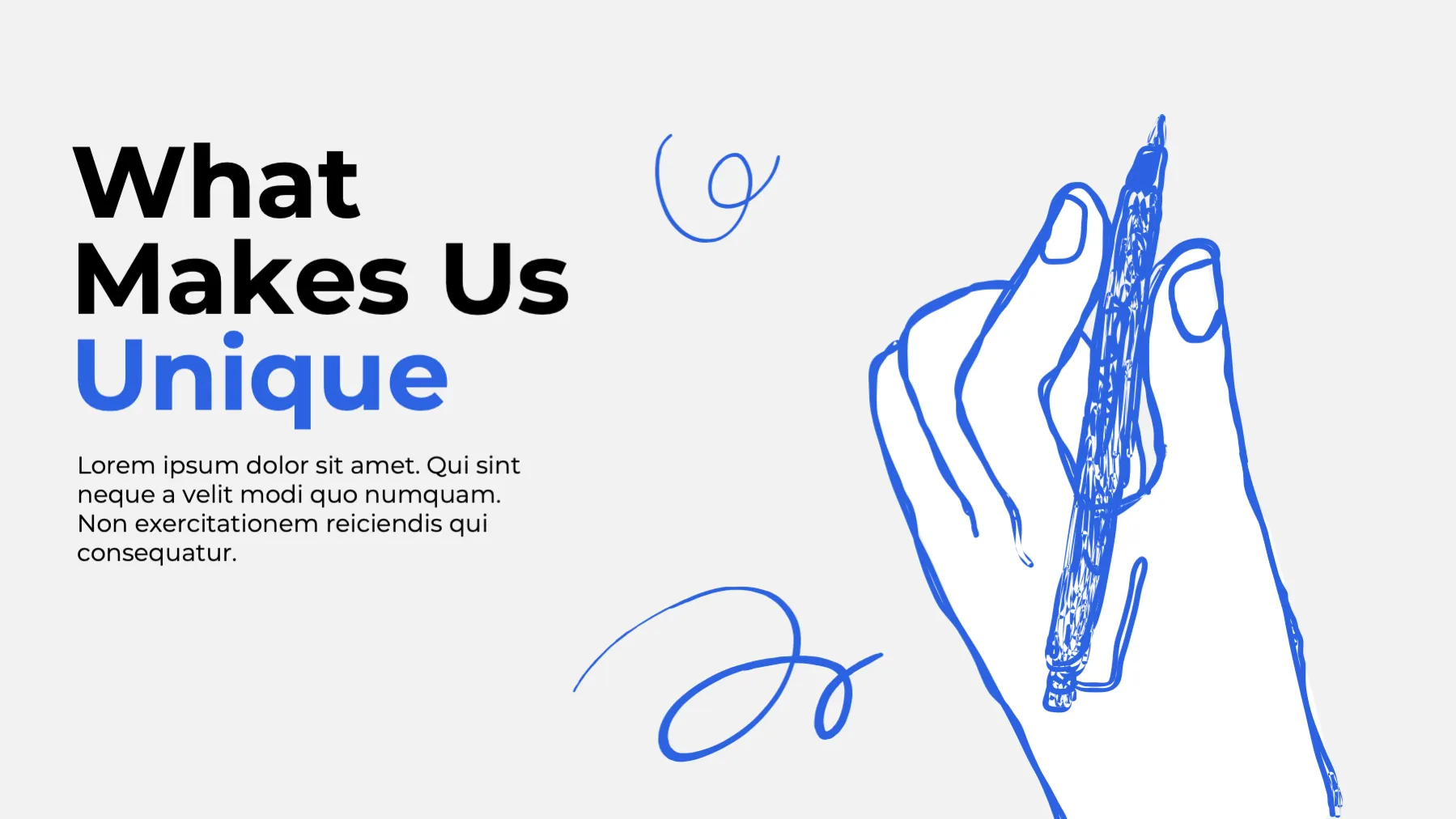 Blue Doodle Character Children Art Study-Abroad PPT Template - Page 5