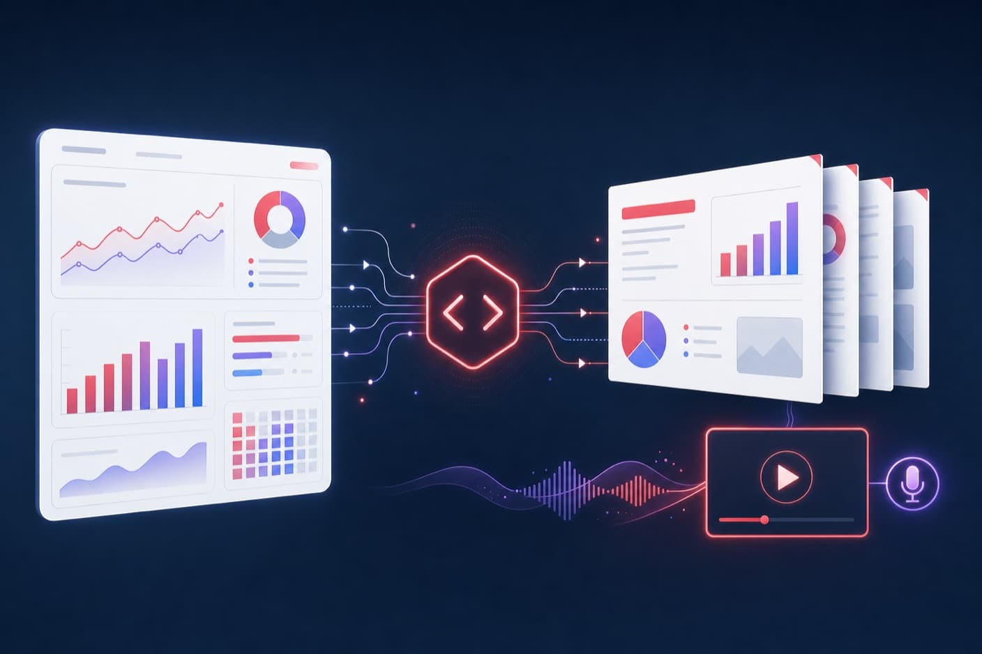 Turundusaruanne esitluste automatiseerimine: Deck to Video API (2026)