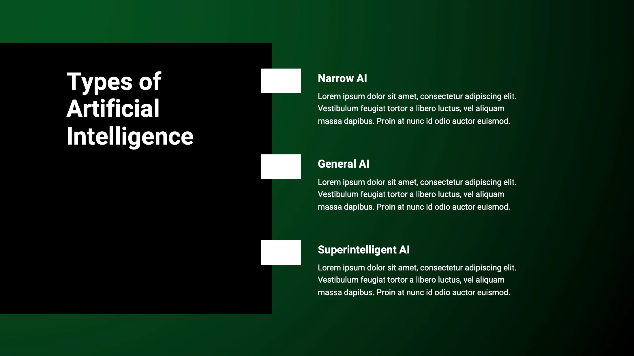 Green Modern Futuristic Artificial Intelligence Presentation - Page 3