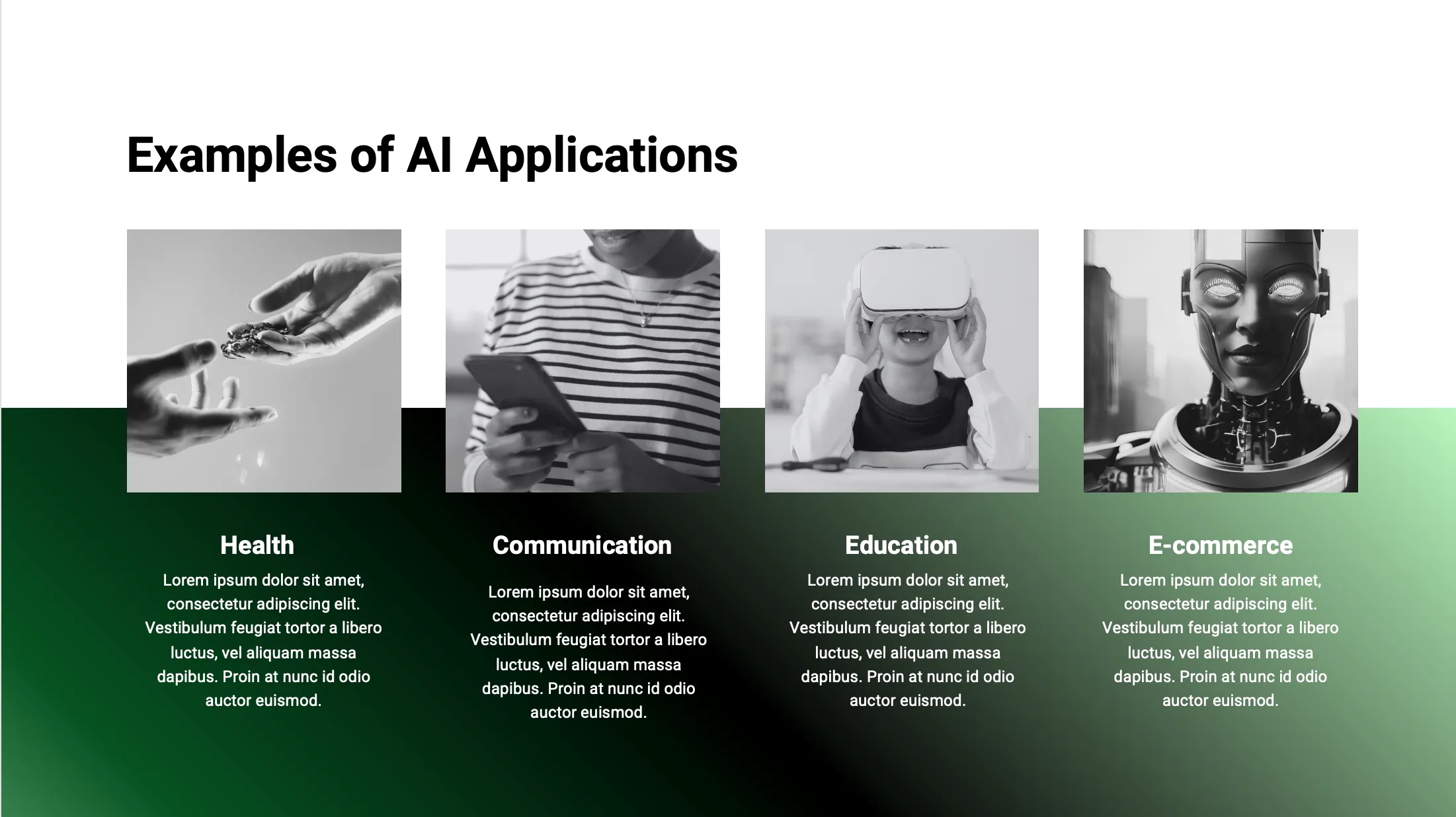 Green Modern Futuristic Artificial Intelligence Presentation - Page 4