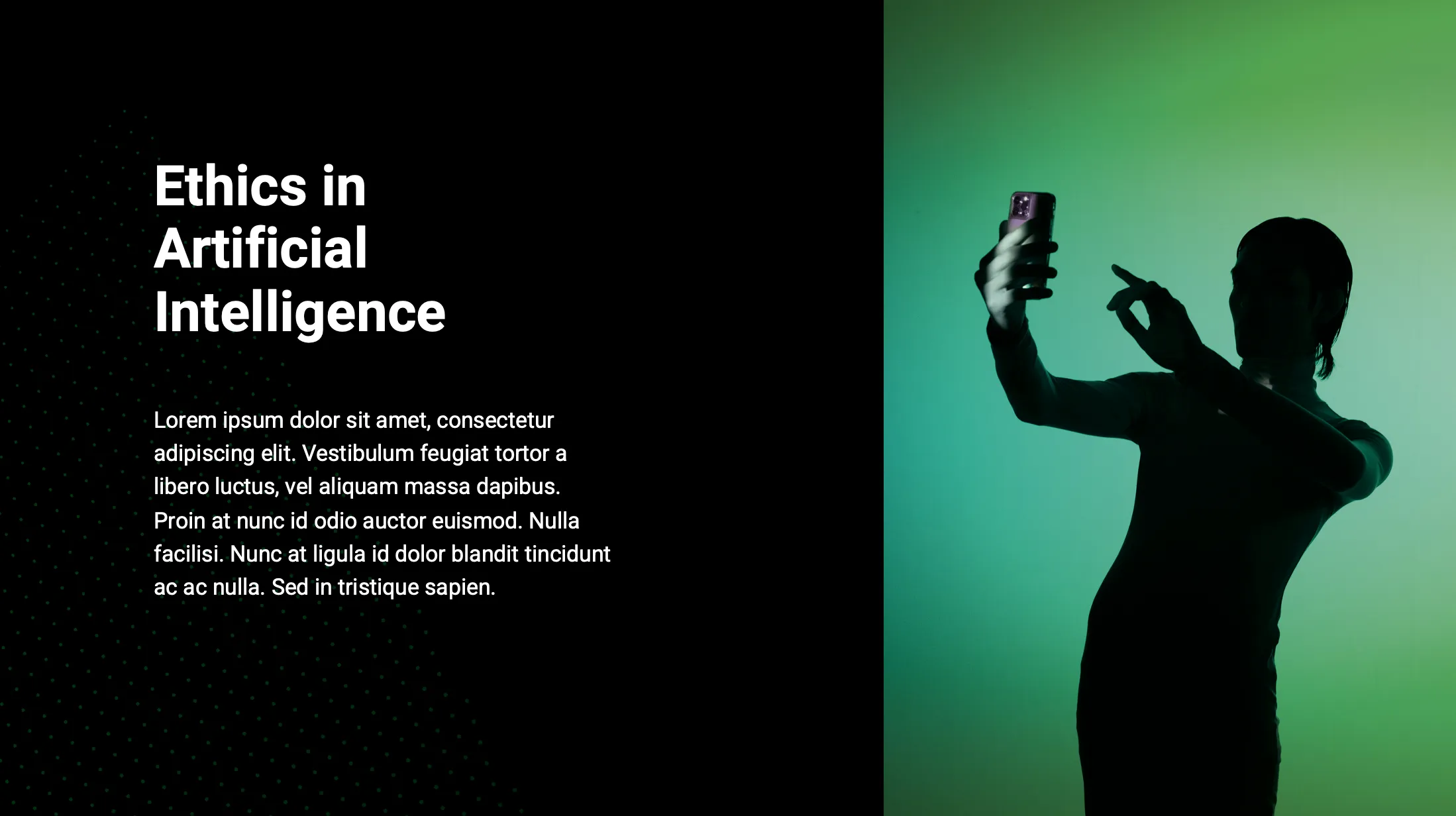 Green Modern Futuristic Artificial Intelligence Presentation - Page 7