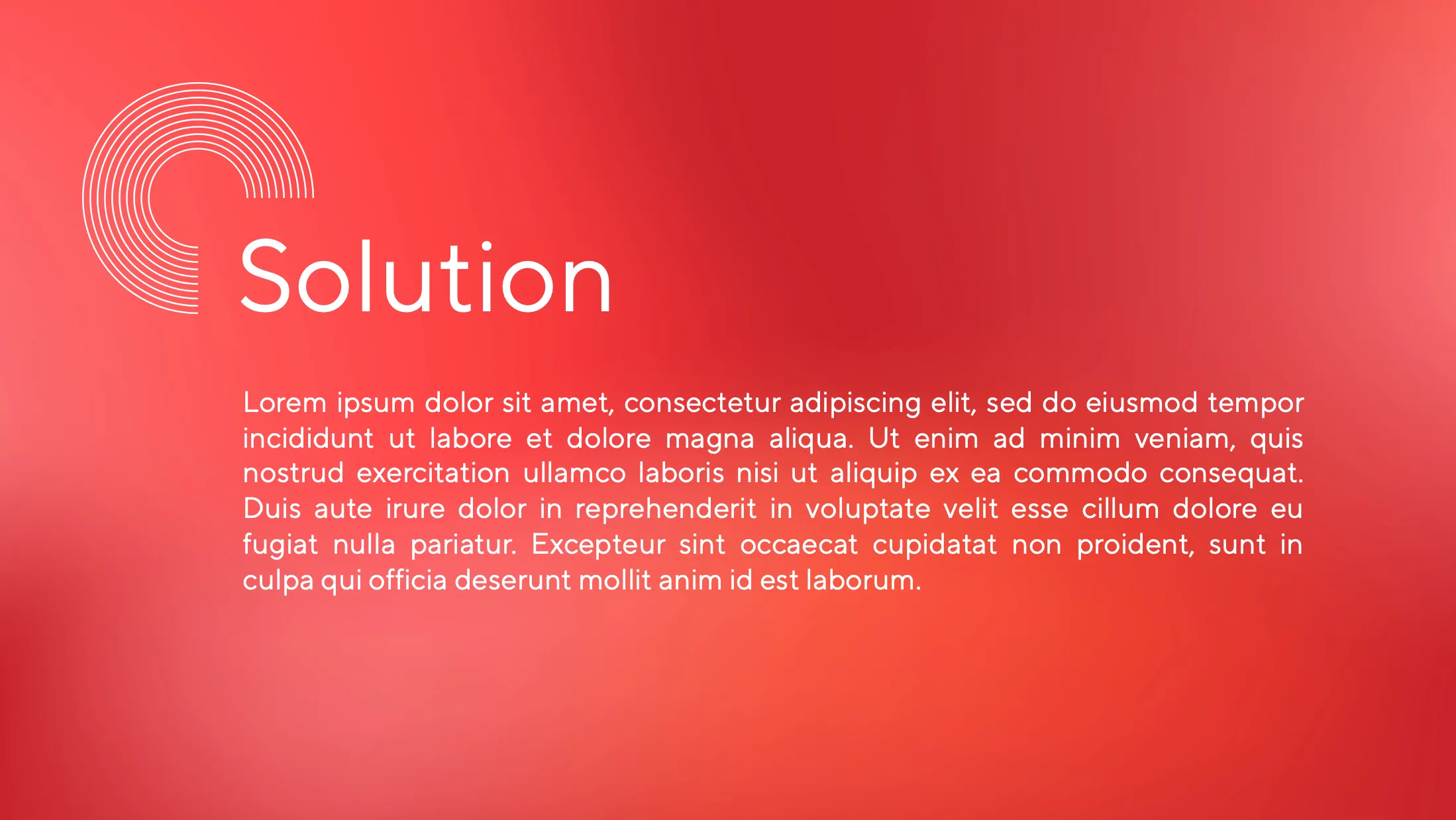 Red and White Gradient Minimalist Modern Startup Pitch Deck Presentation - Page 2