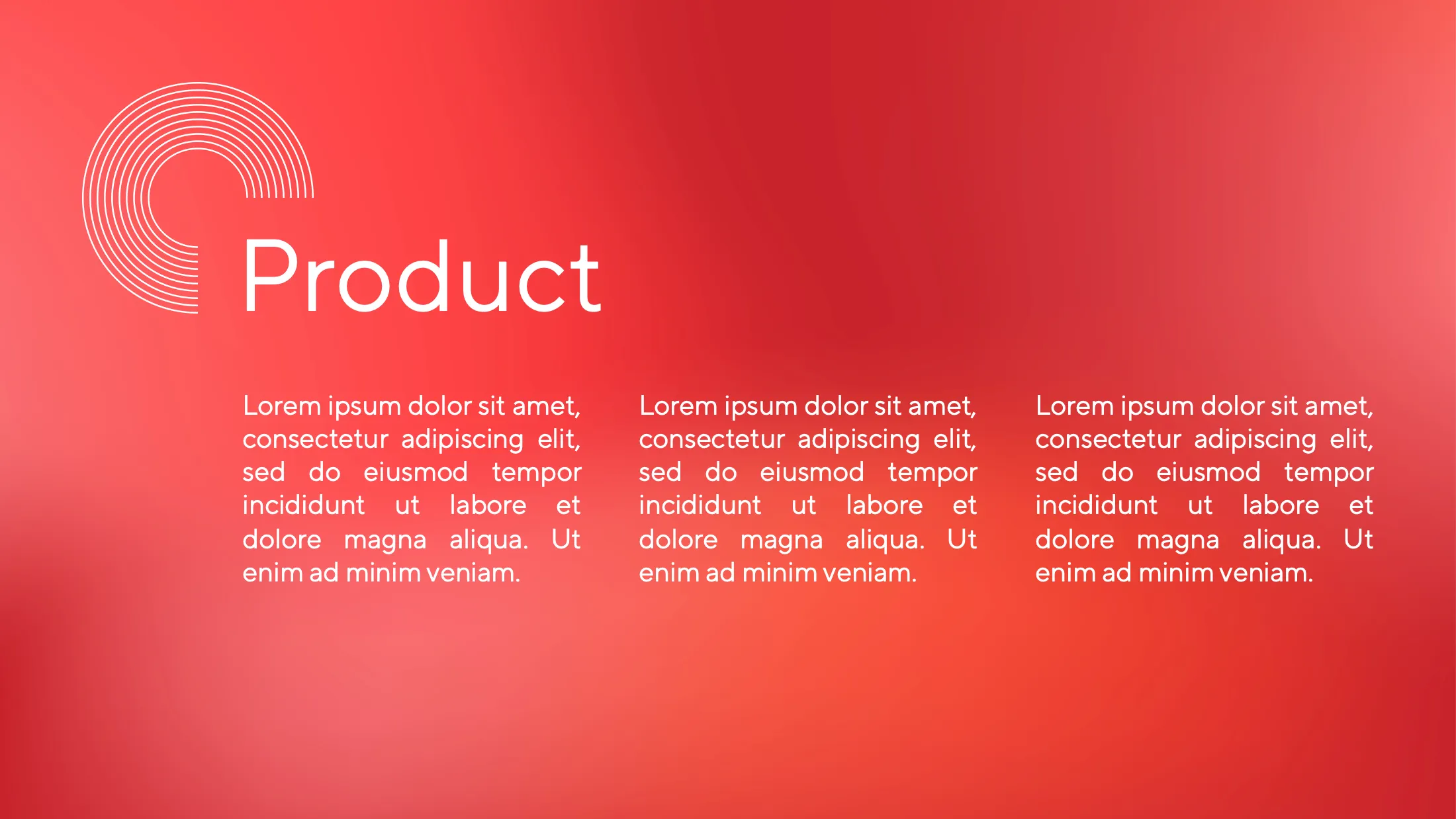 Red and White Gradient Minimalist Modern Startup Pitch Deck Presentation - Page 3