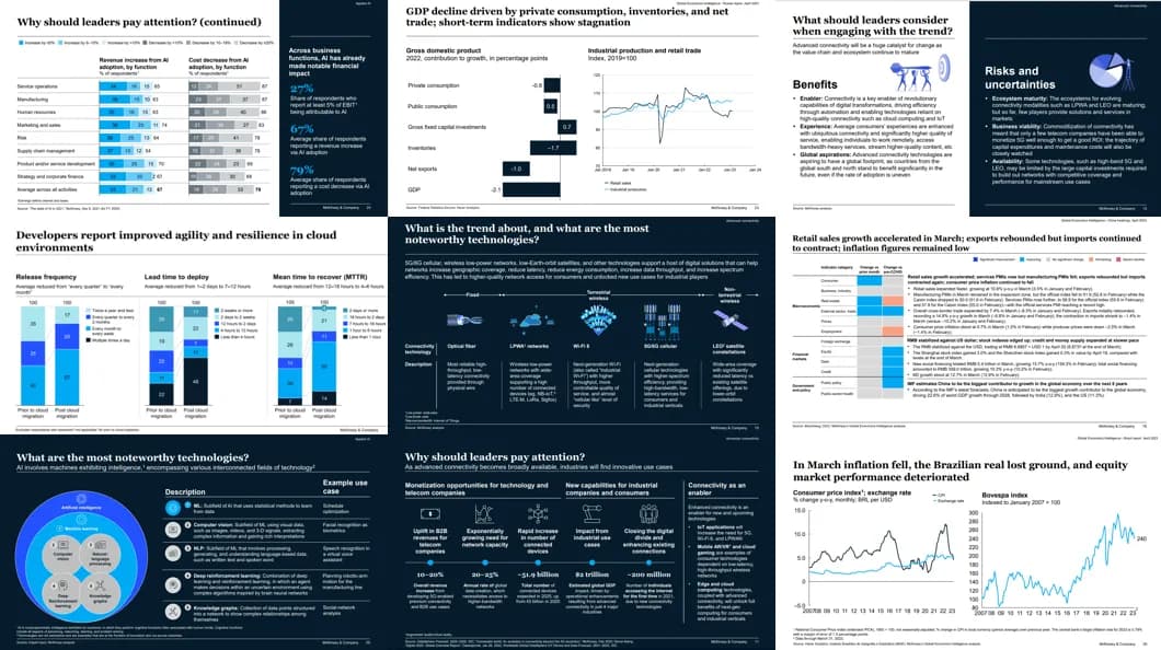 Nano Banana Pro PPT Prompt: McKinsey & Company presentation style