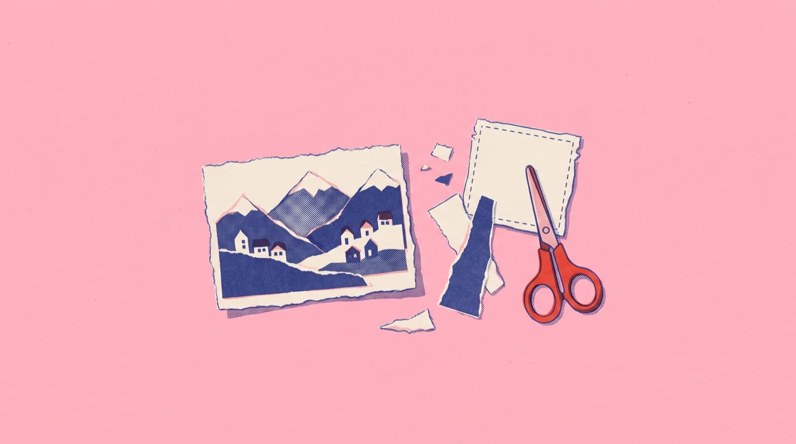 Torn Paper, Paper Cut & Fabric Collage: AI Photo Effects