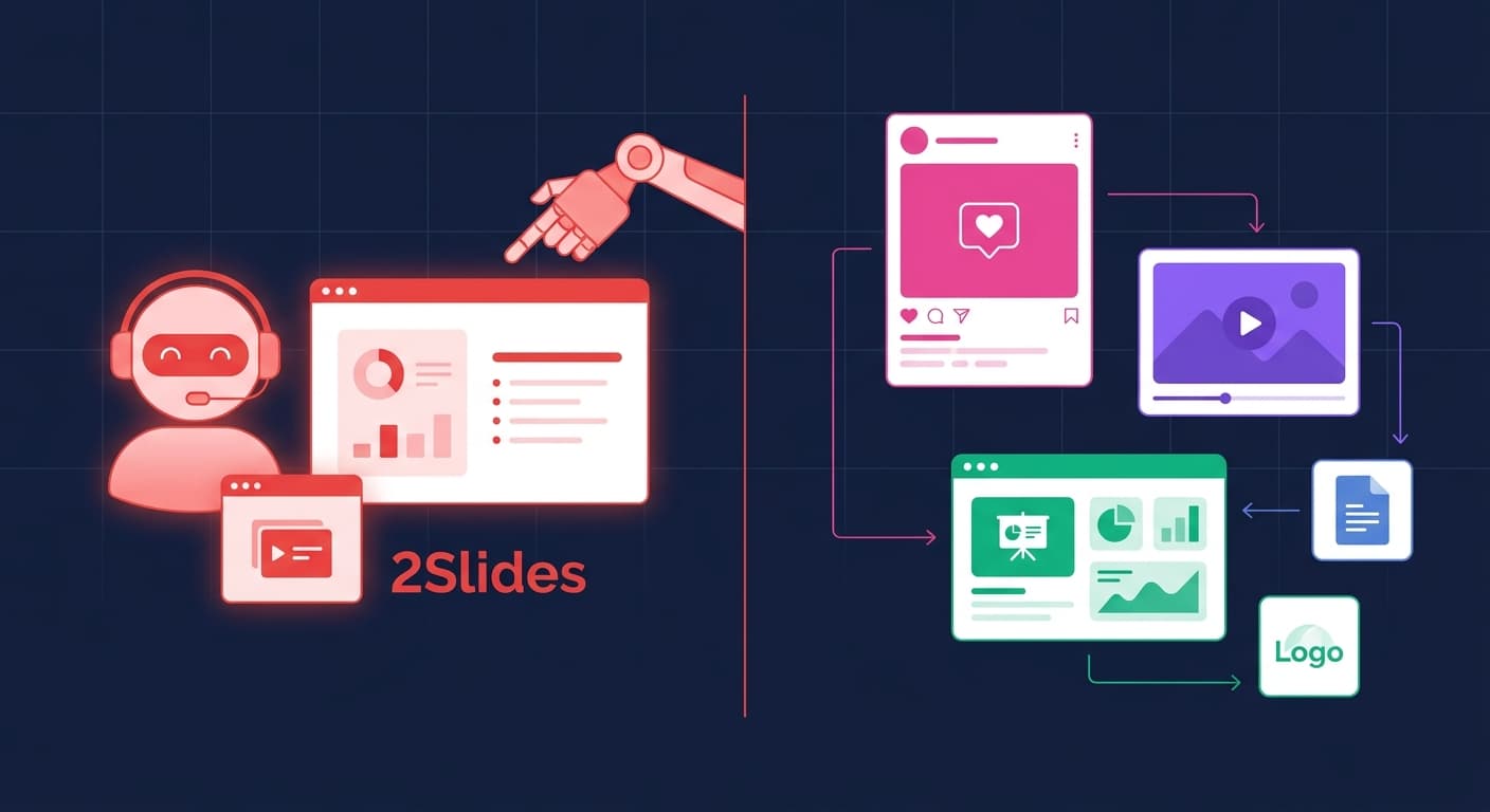 2Slides vs Simplified AI: All-in-One Design Platform vs AI-First Presentations