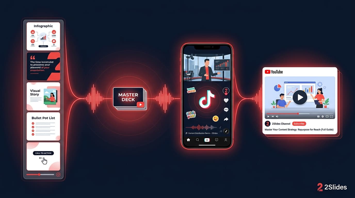 Infographic Carousels + Voice + Video: The 2026 Creator Workflow for Instagram, TikTok, and Shorts