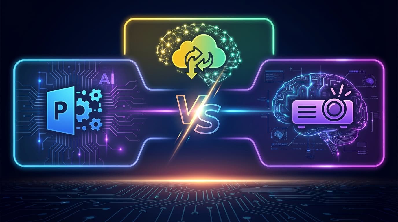 PowerPoint vs Google Slides vs Keynote: Which Works Best with AI?