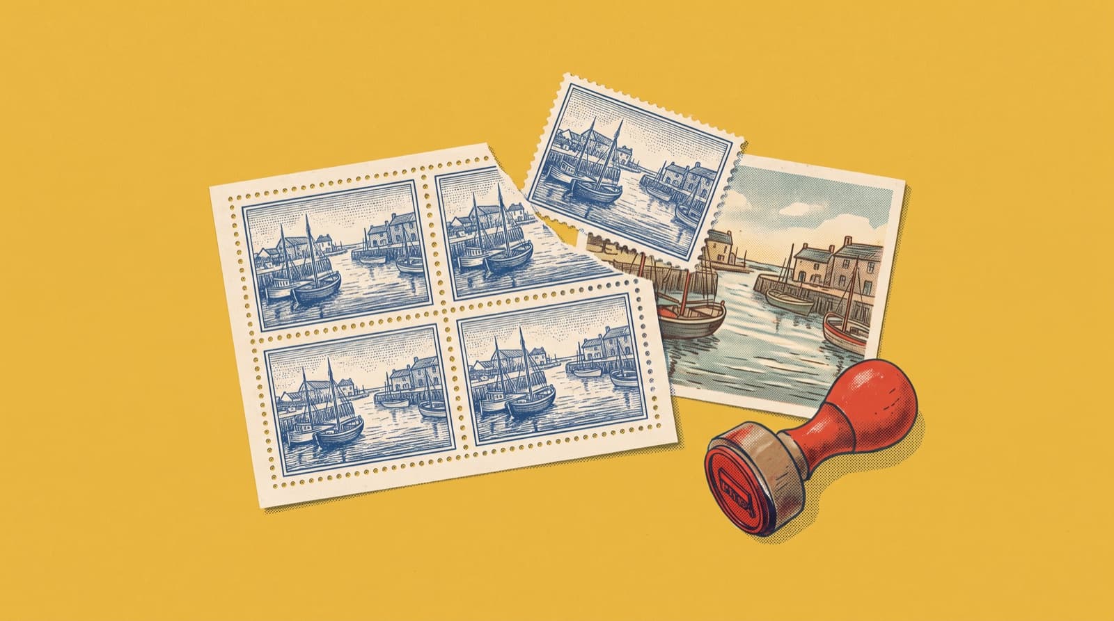 Make a Stamp or Postcard From Your Photo With AI