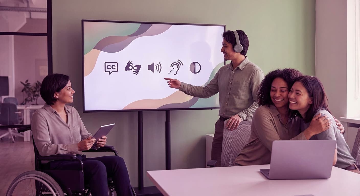 AI Presentation Accessibility: Creating Inclusive Slides Automatically