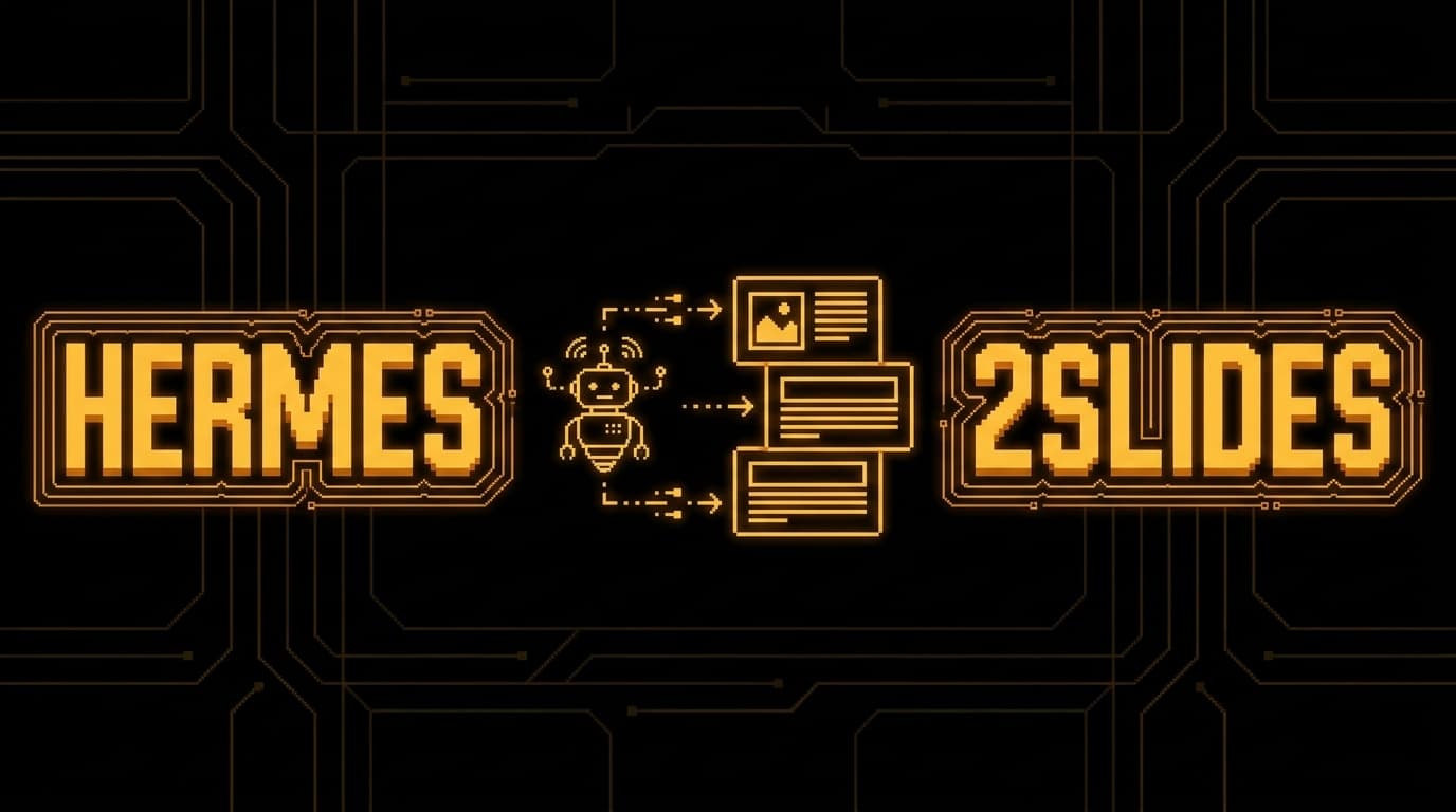 How to Generate Presentations with Hermes Agent + 2Slides (Complete Setup Guide)