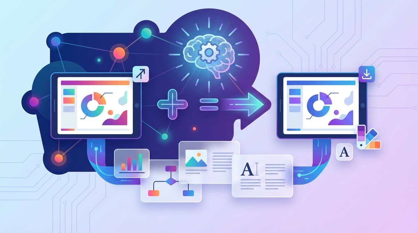 How to Create Slides Like Any Design: AI Style Matching Tutorial