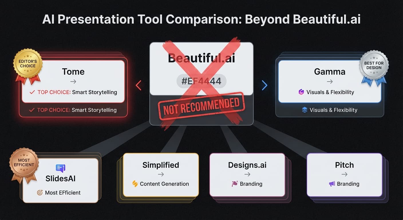 7 Best Beautiful.ai Alternatives for AI Presentations in 2026