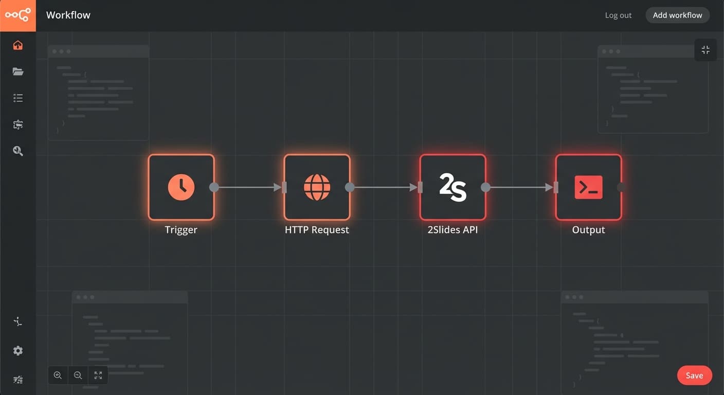 n8n + 2Slides: Automate Presentation Workflows for Free